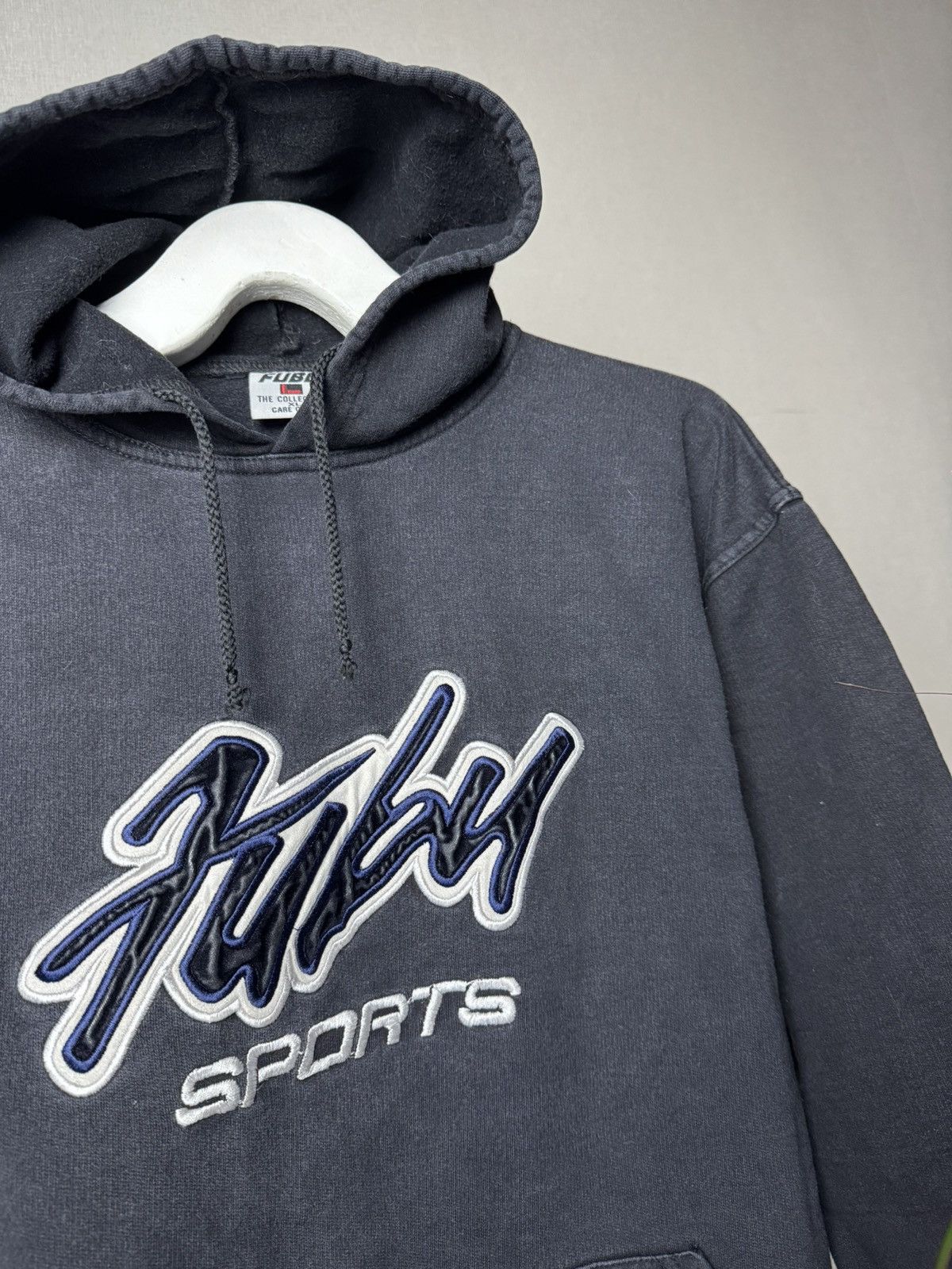 Ecko Unltd. × Fubu × Karl Kani Fubu Vintage Embroidery Big Logo Faded Baggy Hoodie Size US S / EU 44-46 / 1 - 3 Thumbnail
