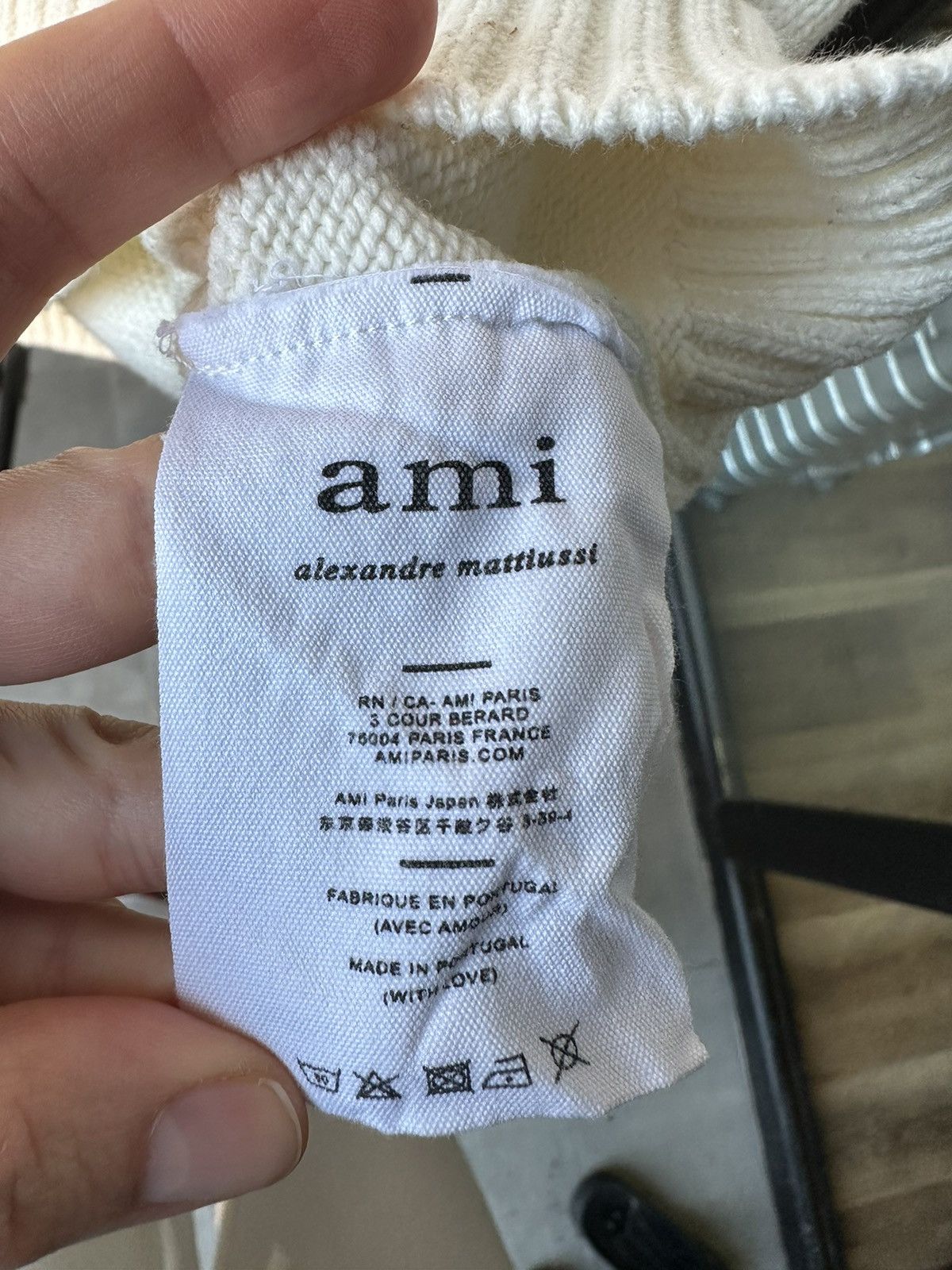 AMI Ami vest knit sweater Size XS / US 0-2 / IT 36-38 - 6 Thumbnail