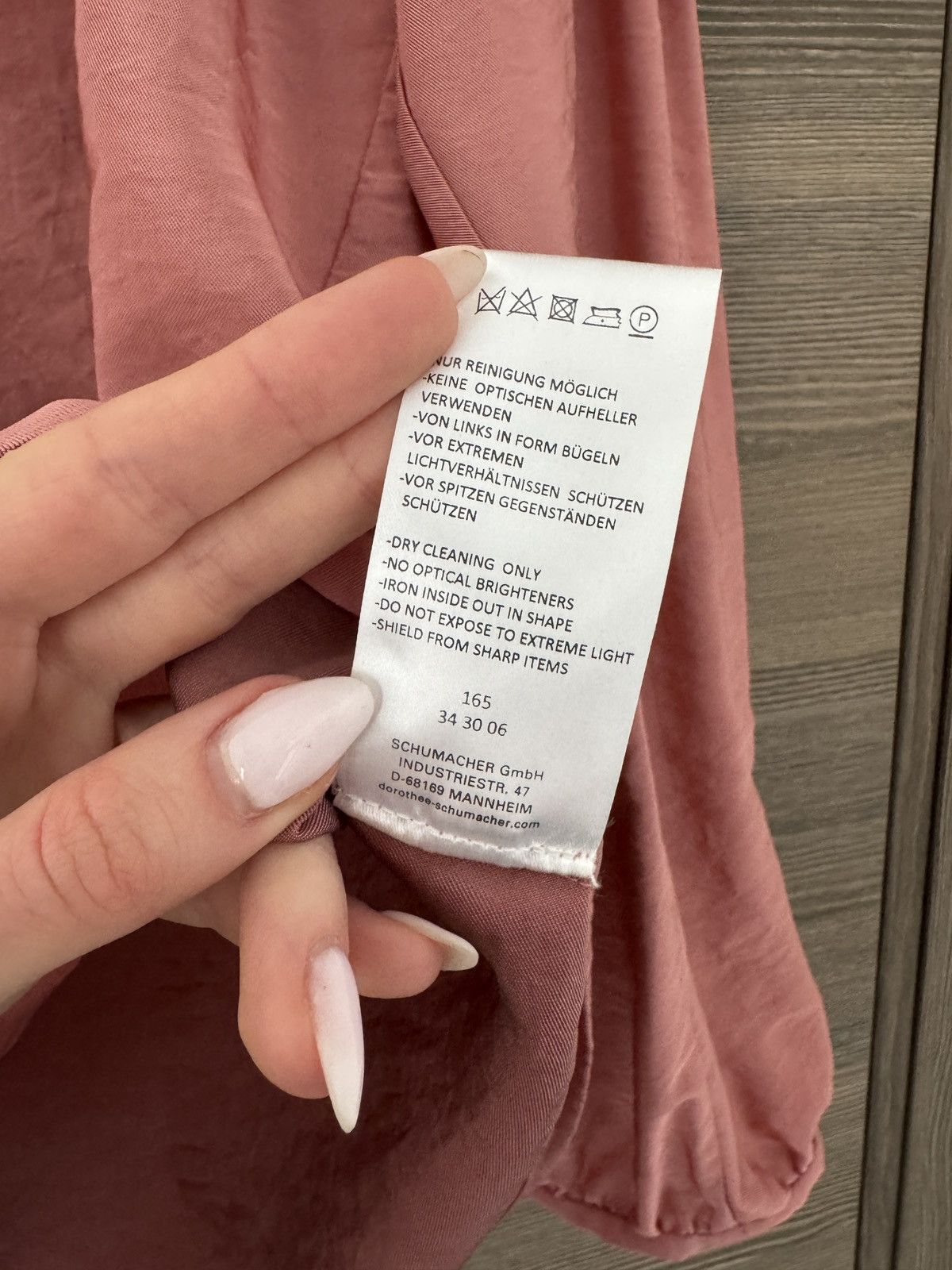 DOROTHEE SCHUMACHER × Helmut Lang Dorothee Schumacher Acetate Pink Blouse Size M / US 6-8 / IT 42-44 - 5 Thumbnail