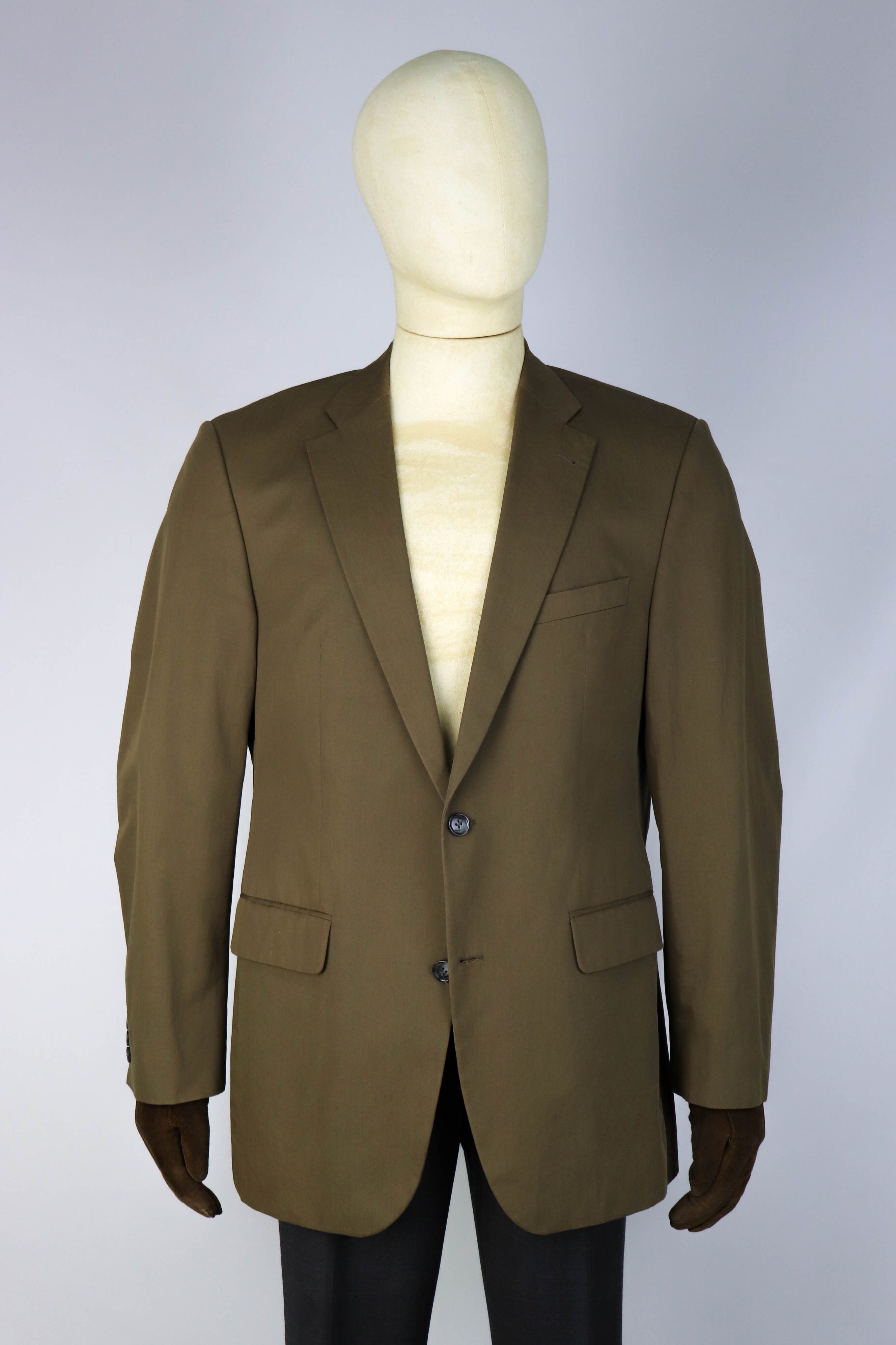 Barbour Barbour Bells Beige/Brown Cotton Blazer Jacket Size 40R - 3 Thumbnail