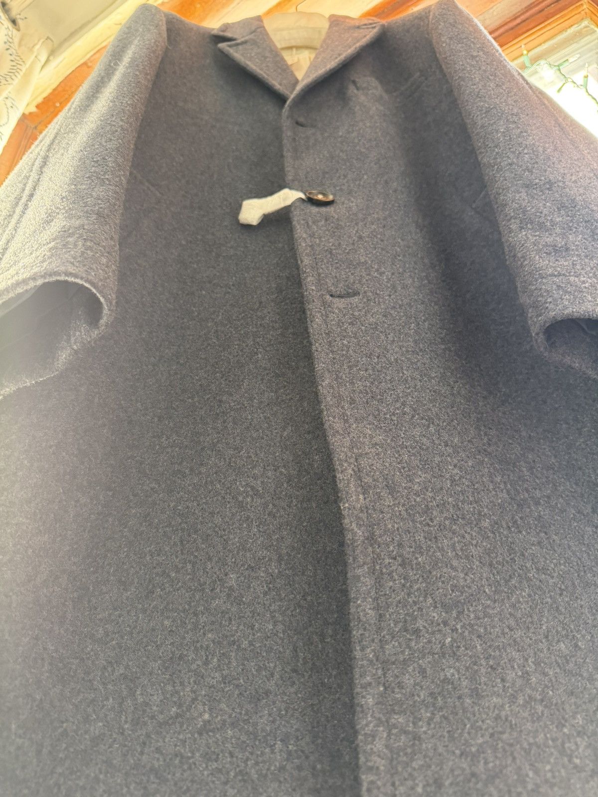 Massimo Alba $2.2K slate-blue wool coat, IT50, made in Italy Size US M / EU 48-50 / 2 - 18 Thumbnail