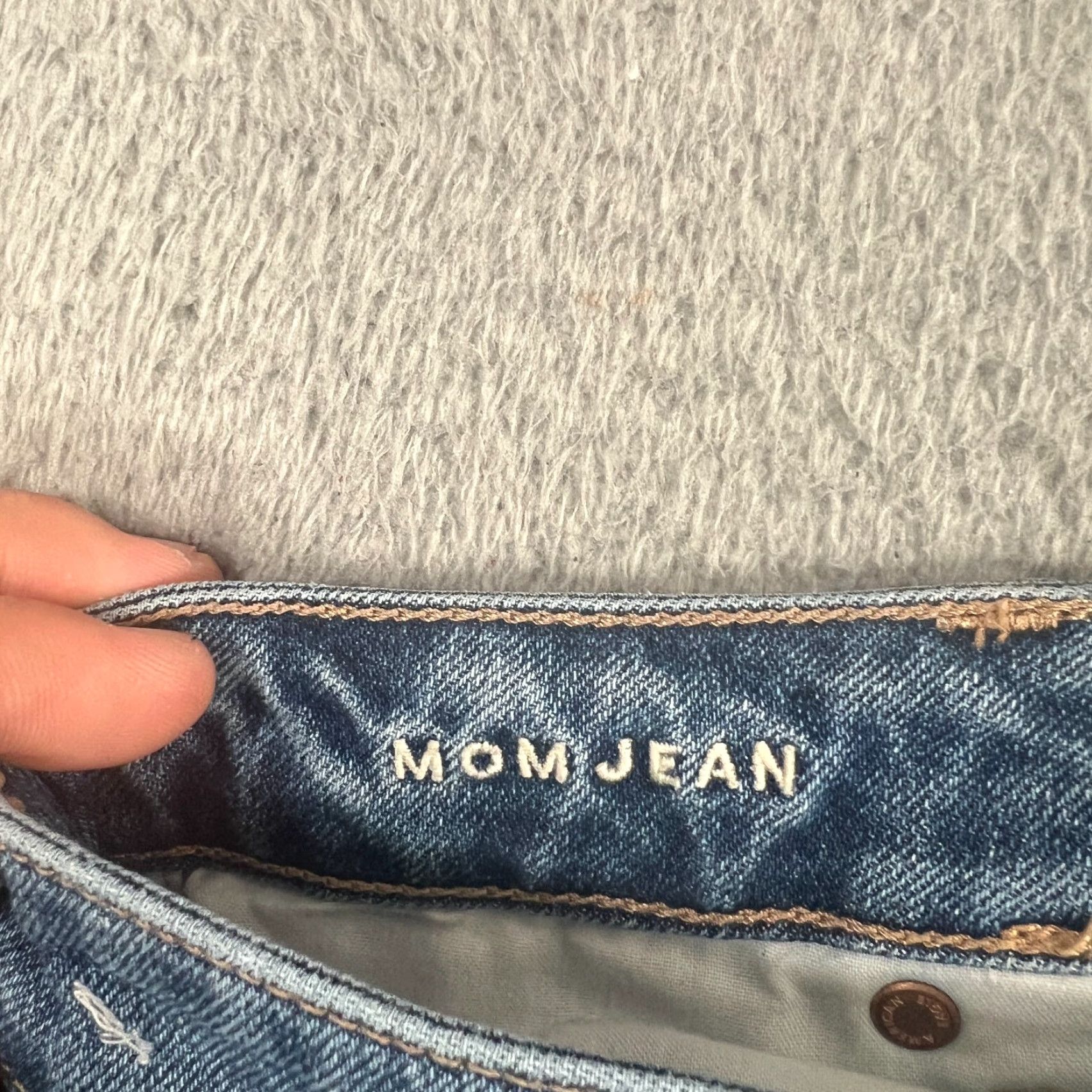 American Eagle Outfitters American Eagle Outfitters Jeans 0 Regular Washed Stretch Denim Mom Jean Womens Blue Cotton Polyester Spandex Item: 0? Size 25" / US 0 / IT 36 - 7 Thumbnail