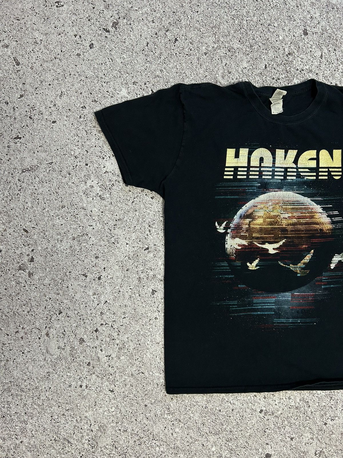 Band Tees × Vintage Vintage Haken 10TH Anniversary Tour 2017 England Rock Tee Size US XL / EU 56 / 4 - 4 Thumbnail