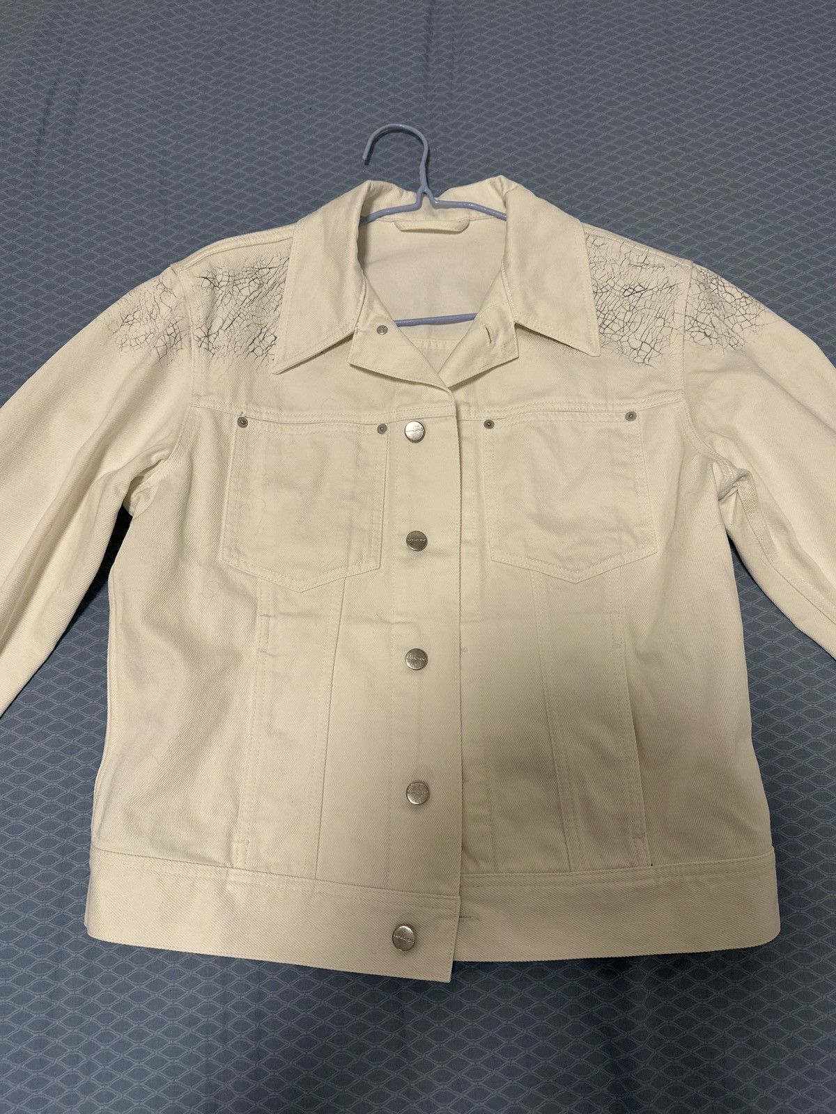 ジャケット・アウター NAMACHEKO 21SS/WAX PAINT DENIM JACKET ジャケット・アウター NAMACHEKO 21SS/WAX PAINT DENIM JACKET