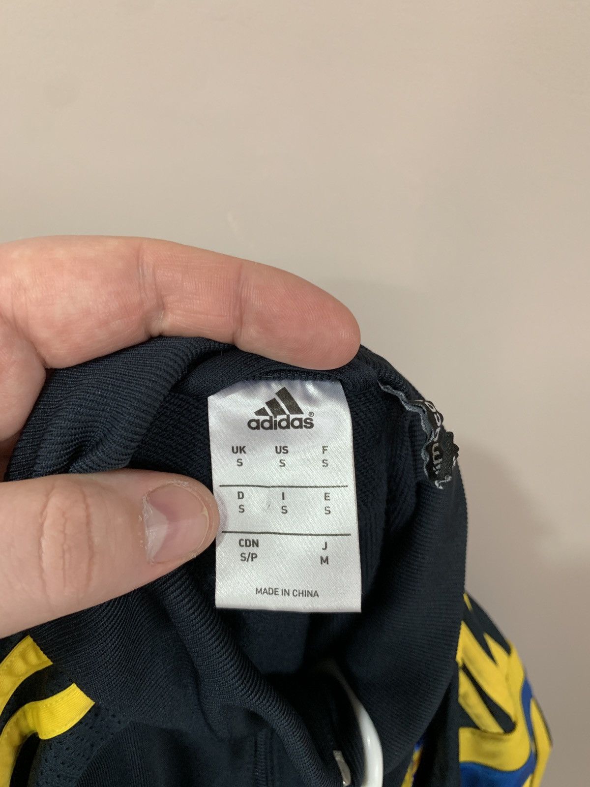 Adidas Sweden 2014 Football Sweatshirt Adidas Soccer Size S Size US S / EU 44-46 / 1 - 7 Thumbnail