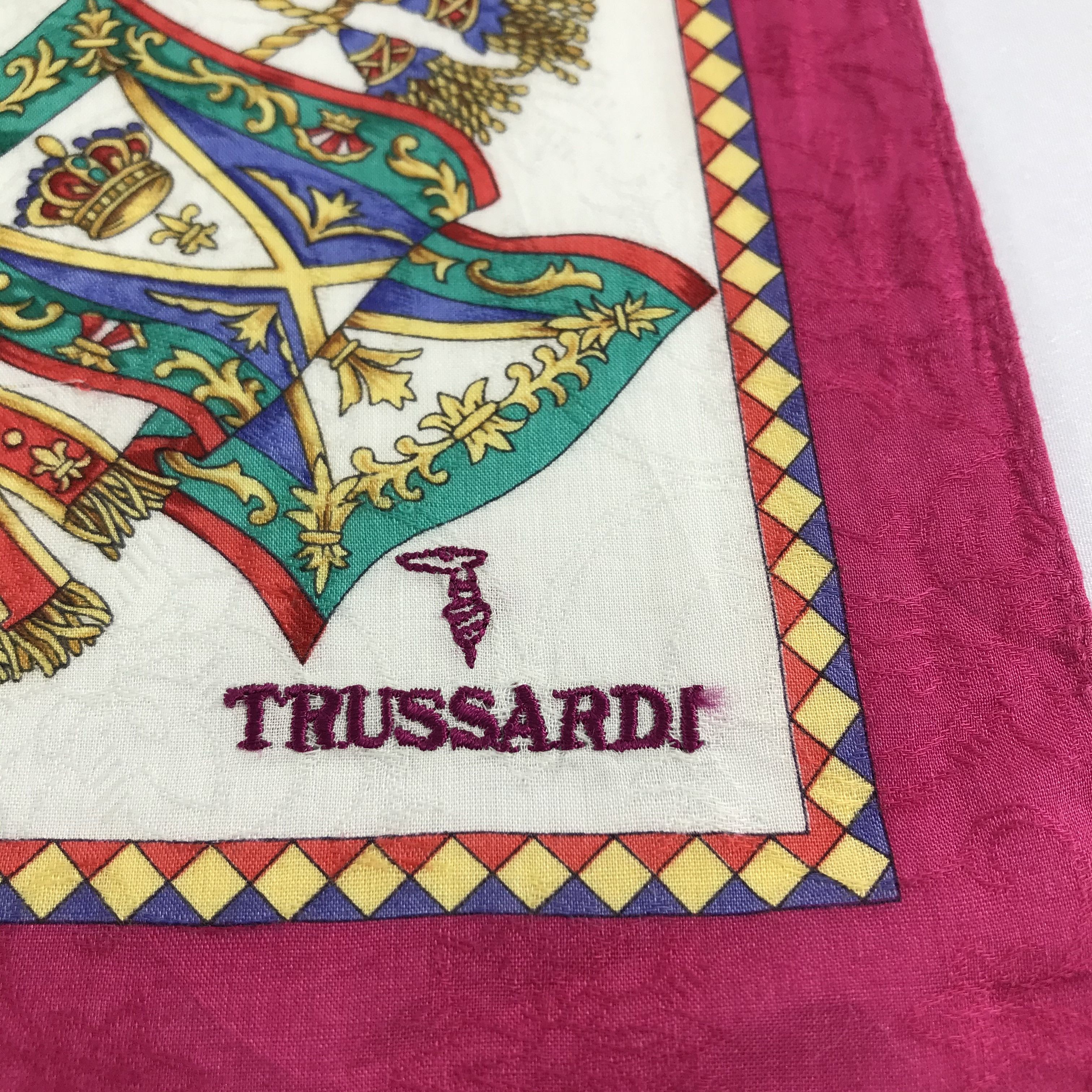 Trussardi Trussardi Handkerchief Neckerchief Bandana H1130 Size ONE SIZE - 3 Thumbnail