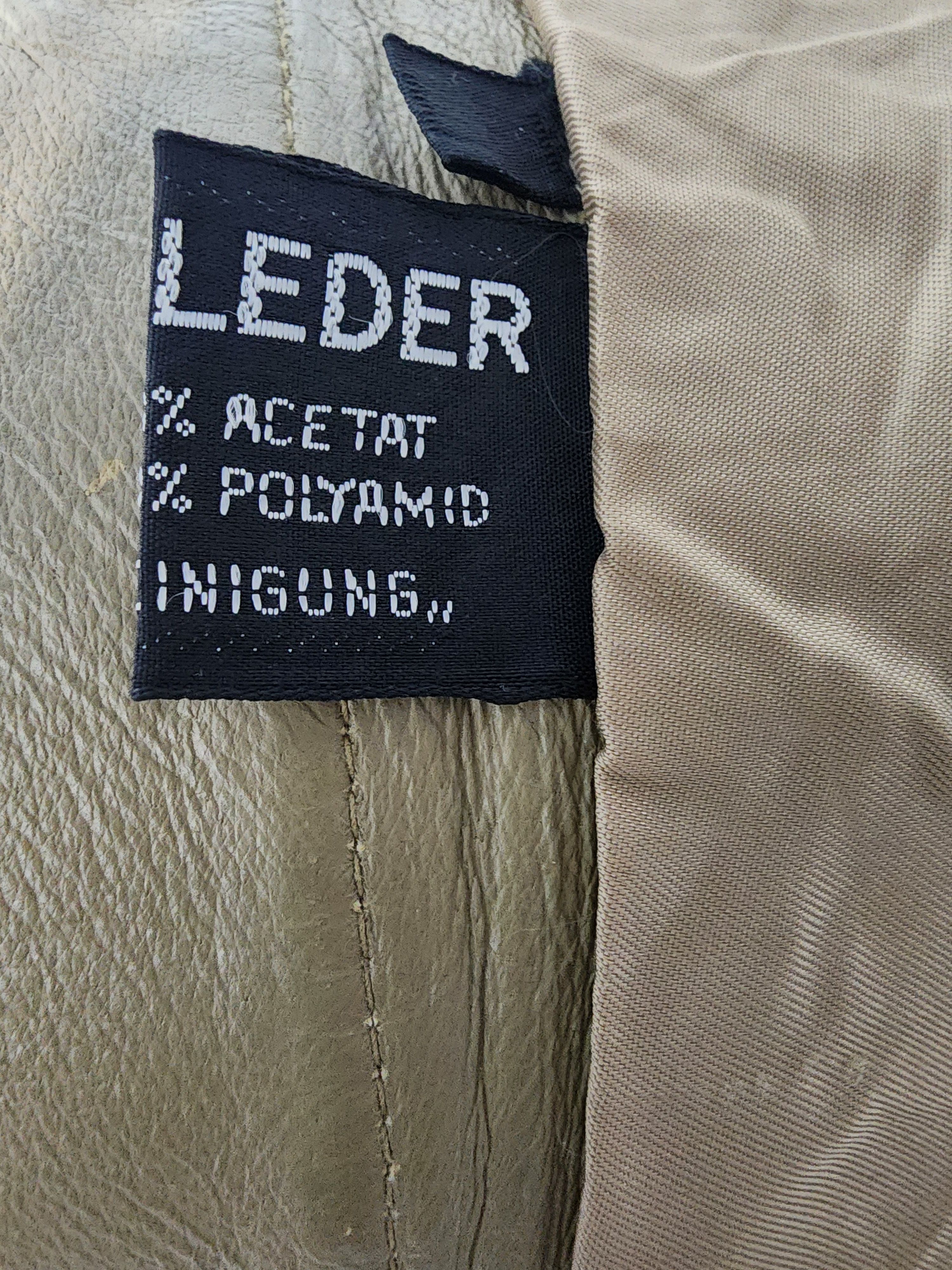 Other Brown Leather Skirt with Pockets Size 33" - 10 Thumbnail