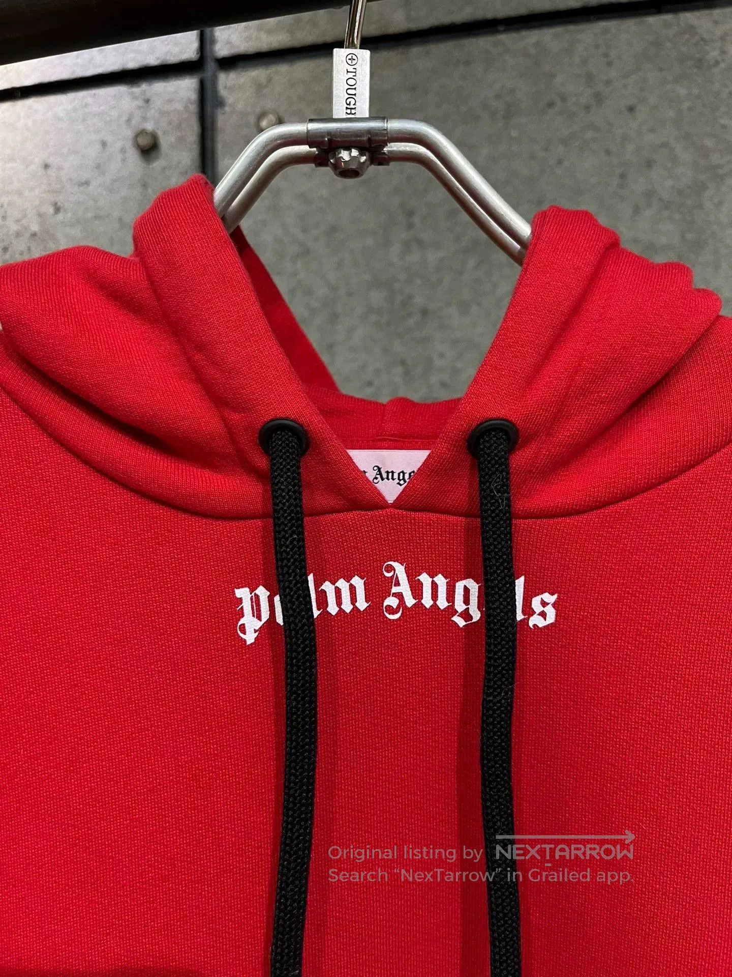 Palm Angels Palm Angels Red Logo Hoodie Size M. Size US M / EU 48-50 / 2 - 2 Thumbnail