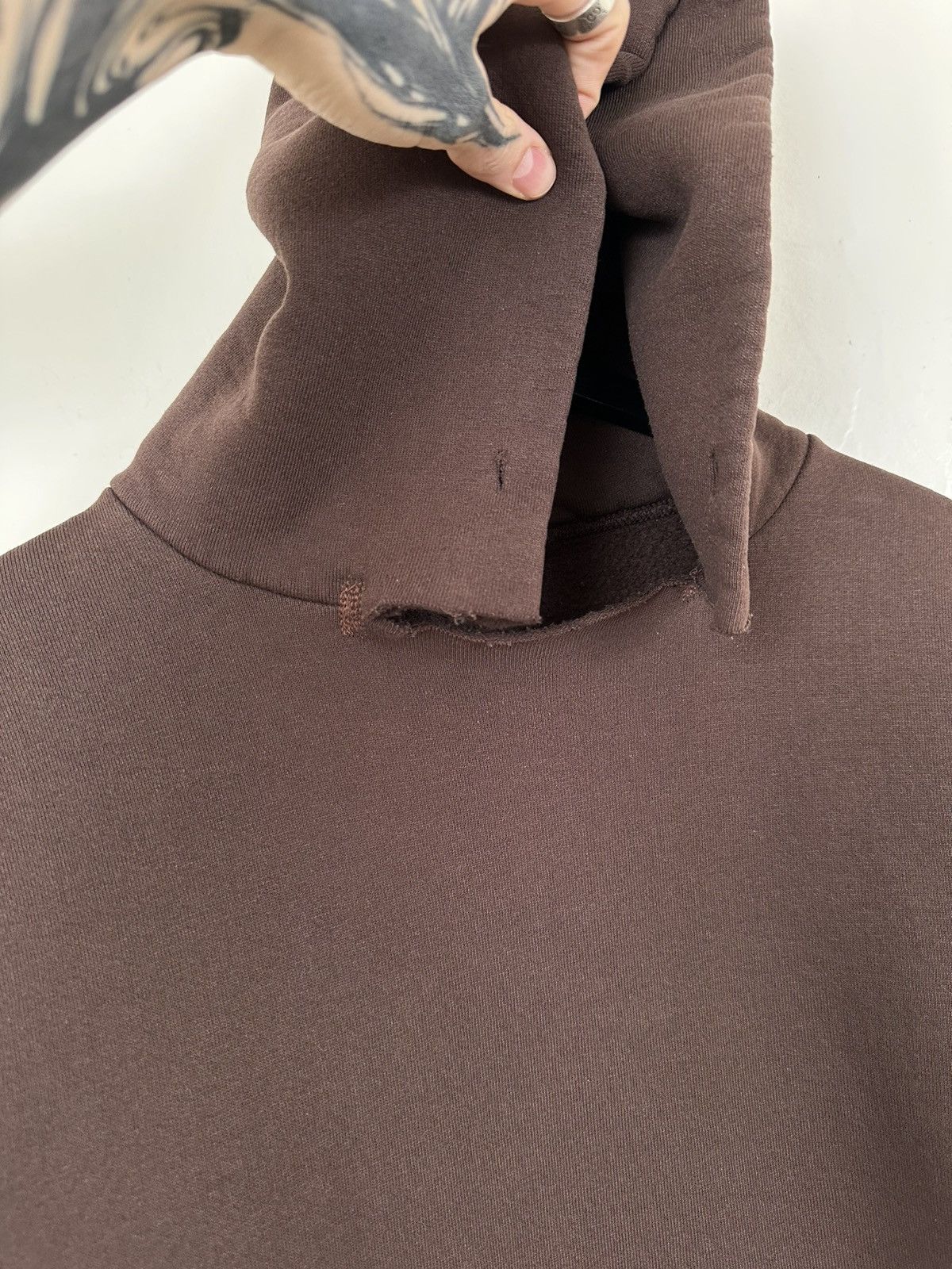 Russell Athletic (XXL) SICK BOXY BROWN Y2K Russell Athletic Hoodie Size US XXL / EU 58 / 5 - 8 Thumbnail