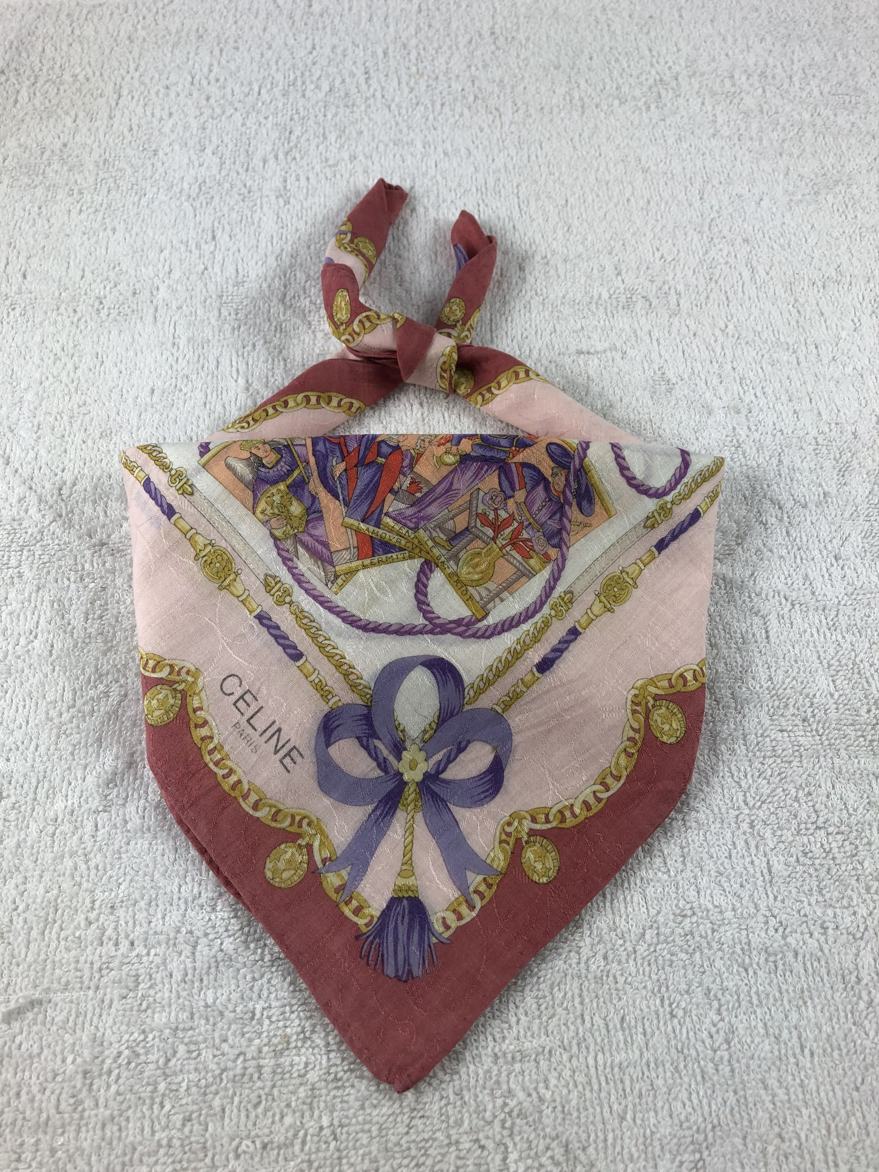 Celine Celine Handkerchief / Bandana / Neckerchief Size ONE SIZE - 2 Thumbnail