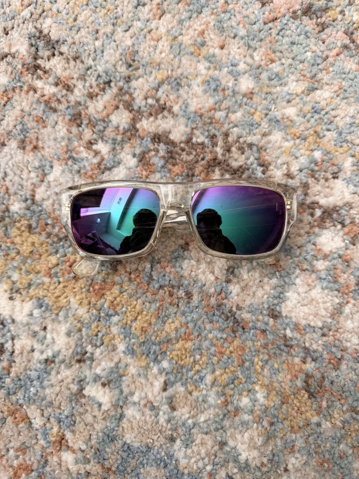 Chrome Hearts Chrome Hearts G-Money I Flerknee Rainbow Patina Sunglasses Size ONE SIZE - 7 Thumbnail