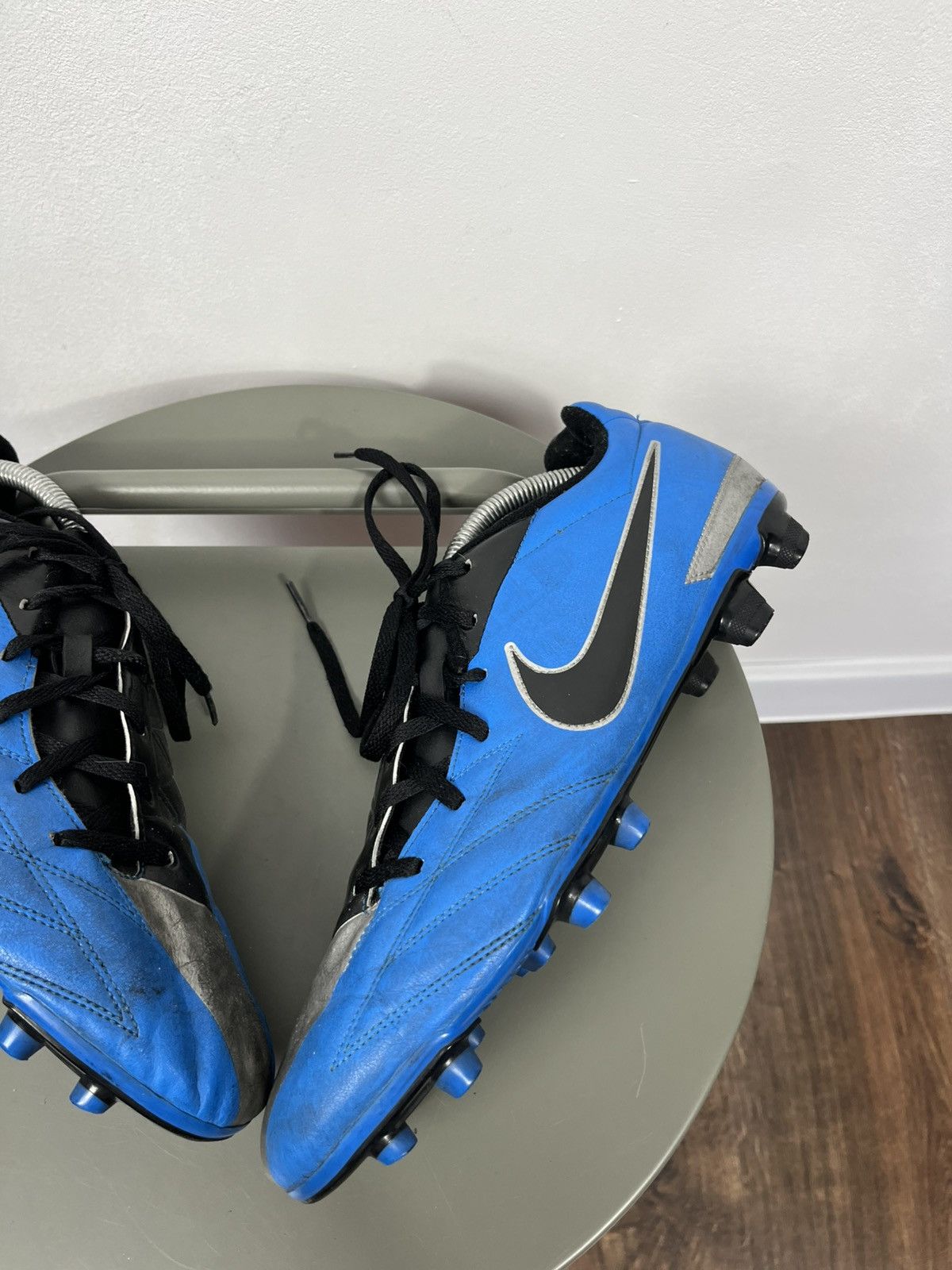 Nike Nike Tiempo Blue FG Soccer Cleats Football Boots US 12 EU 46 Size US 12 / EU 45 - 3 Thumbnail