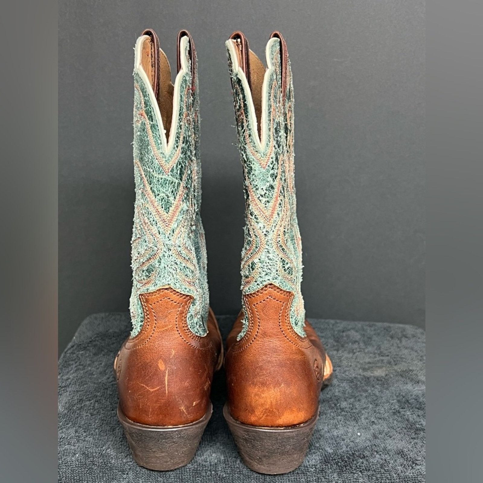 Ariat Ariat Ladies Legend Sq Toe Piney Woods Western Cowgirl Boots Size US 7.5 / IT 37.5 - 4 Thumbnail