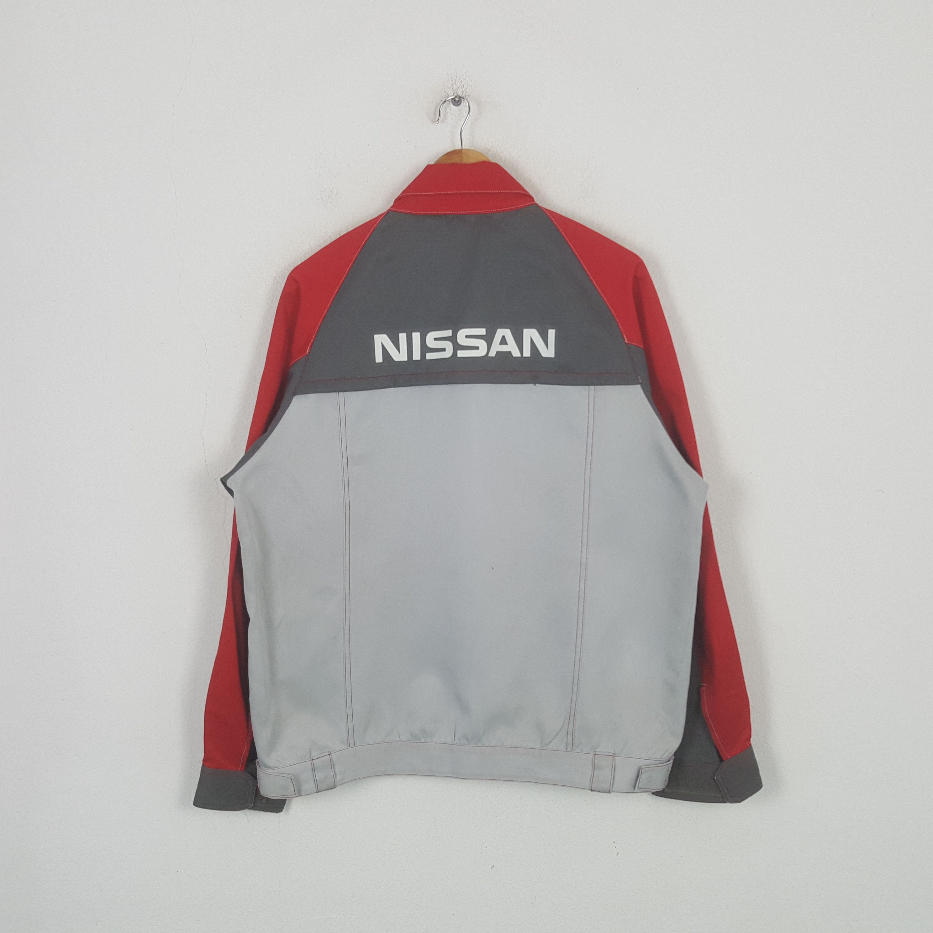Vintage Vintage Nissan Japanese Racing Team Jacket C296N30 Size US L / EU 52-54 / 3 - 2 Thumbnail
