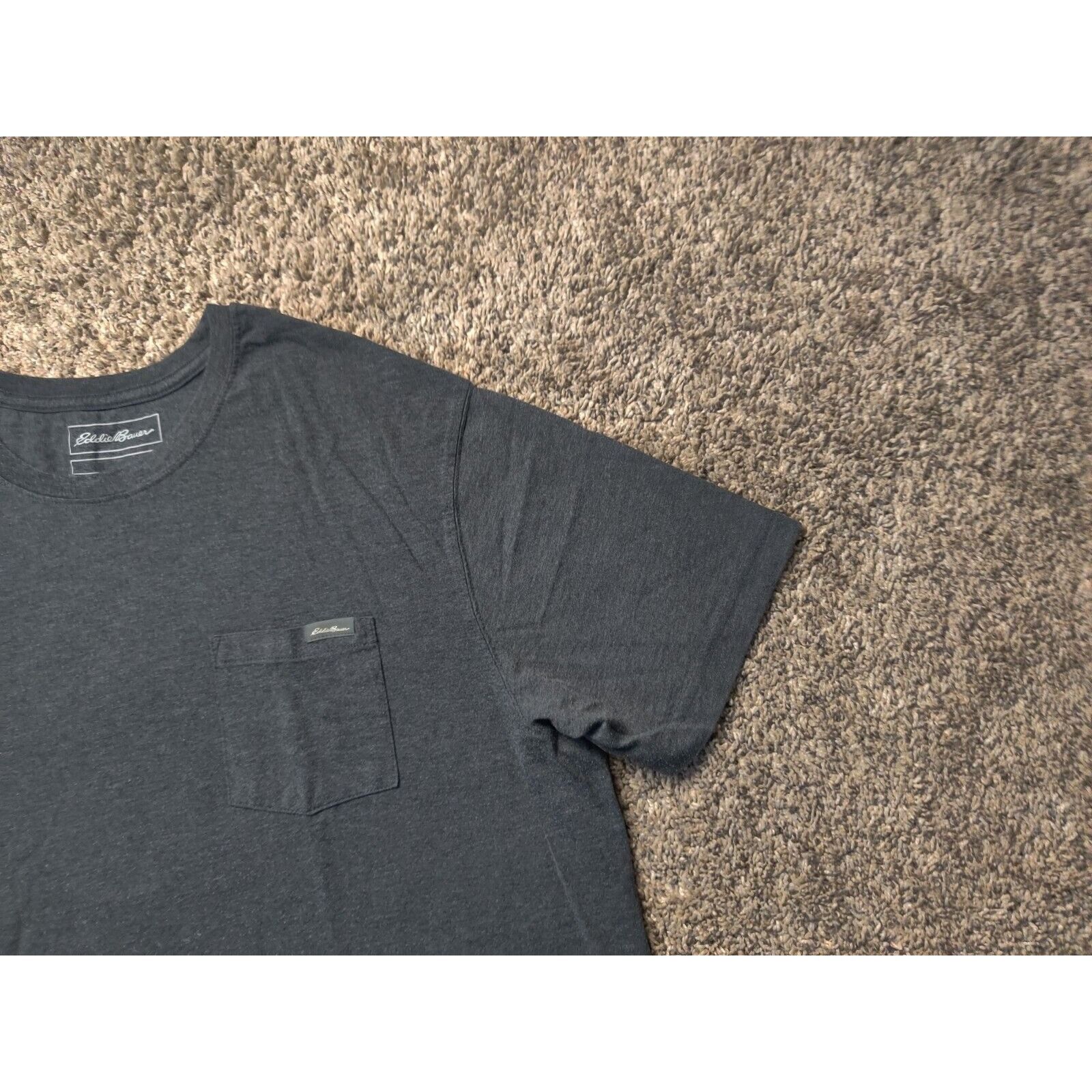Eddie Bauer Eddie Bauer Shirt Adult Mens XL Solid Dark Gray Torso Pocket Size US XL / EU 56 / 4 - 4 Thumbnail