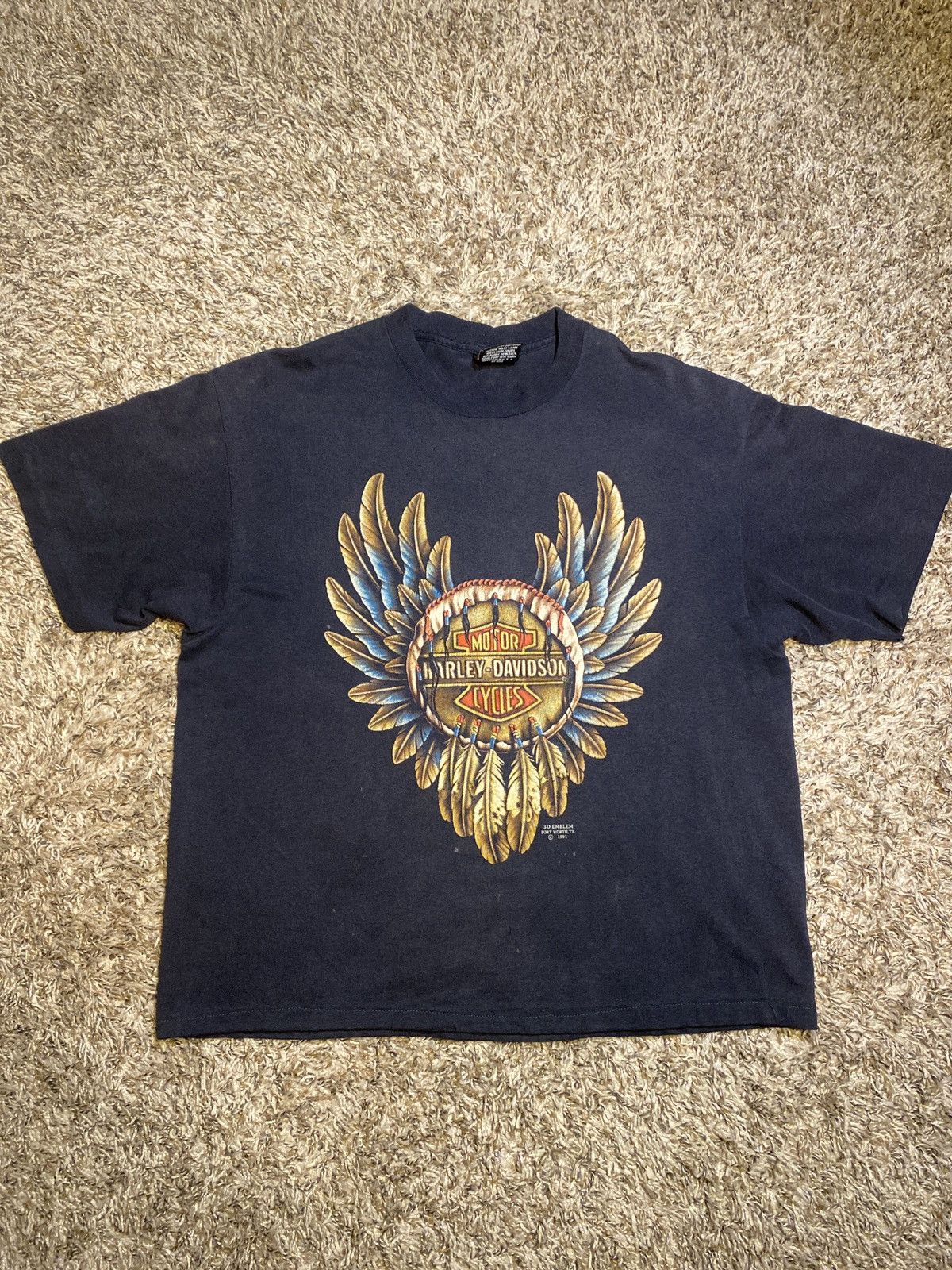 Vintage Harley Davison 3D Emblem Size US XL / EU 56 / 4 - 1 Thumbnail