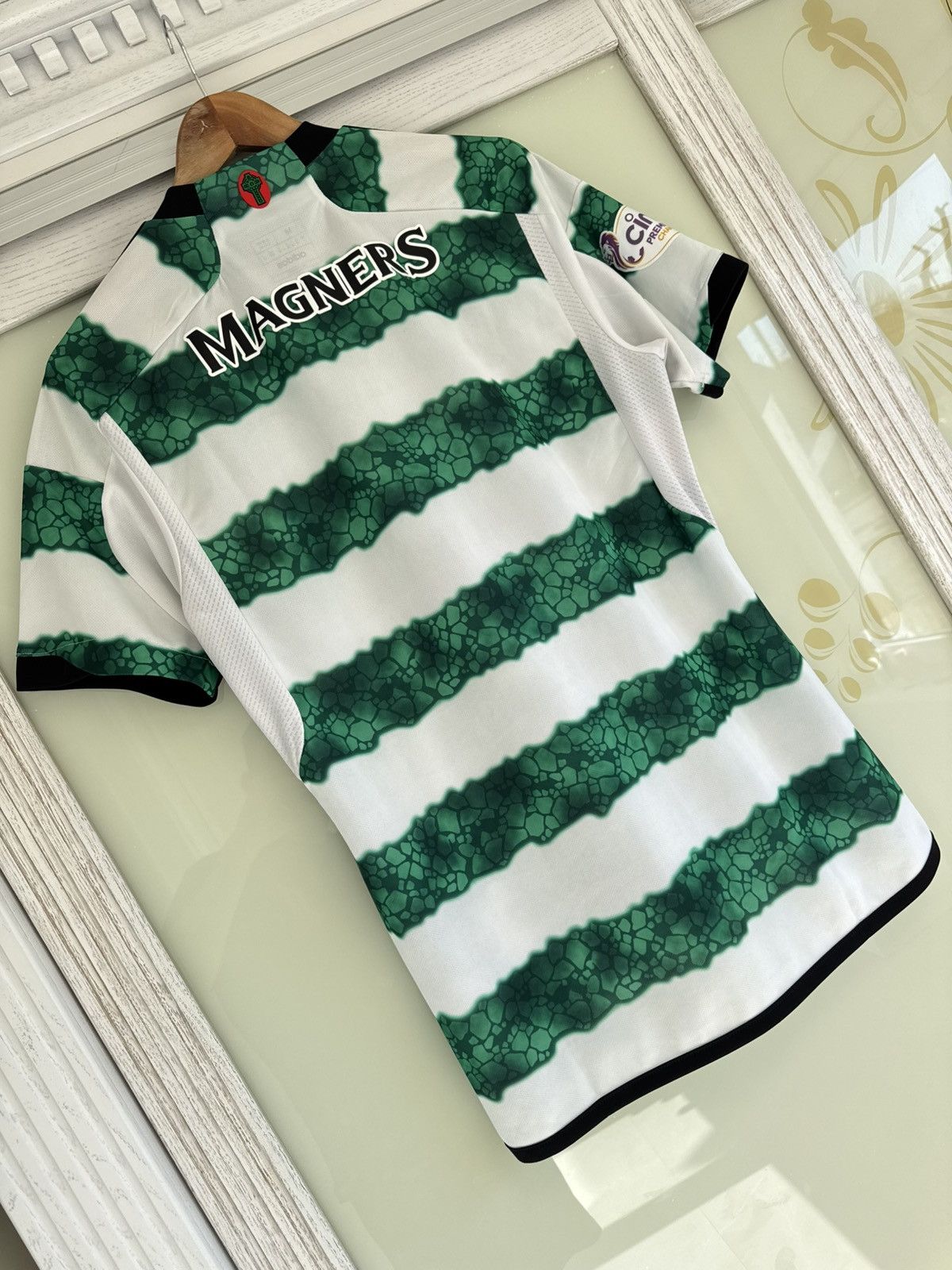 Adidas Celtic Glasgow 2023-2024 Home Soccer Jersey Football Shirt Size US M / EU 48-50 / 2 - 9 Thumbnail