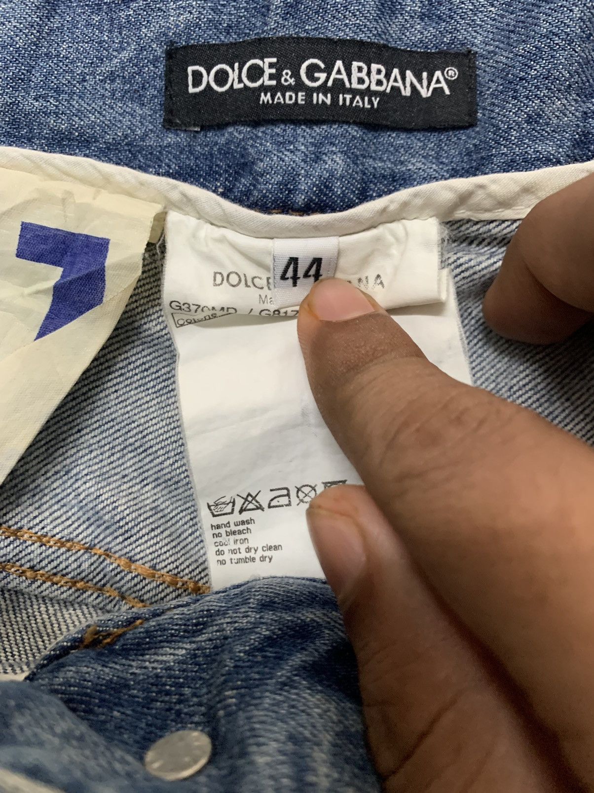 Dolce & Gabbana DOLCE & GABBANA Distressed denim Size US 32 / EU 48 - 6 Thumbnail