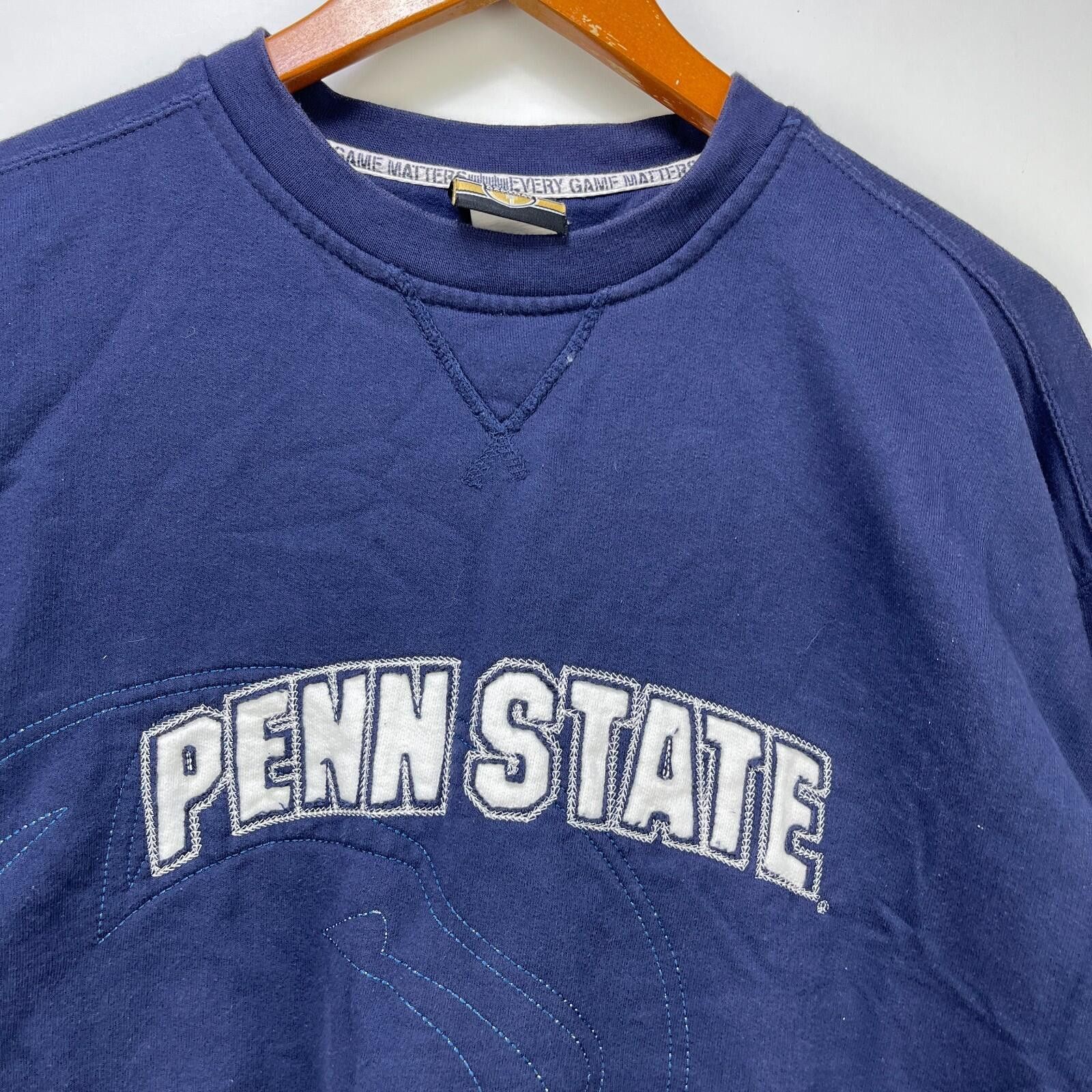 Other Vintage Penn State Nittany Lions Embroidered Sweatshirt XL Size ONE SIZE - 2 Thumbnail