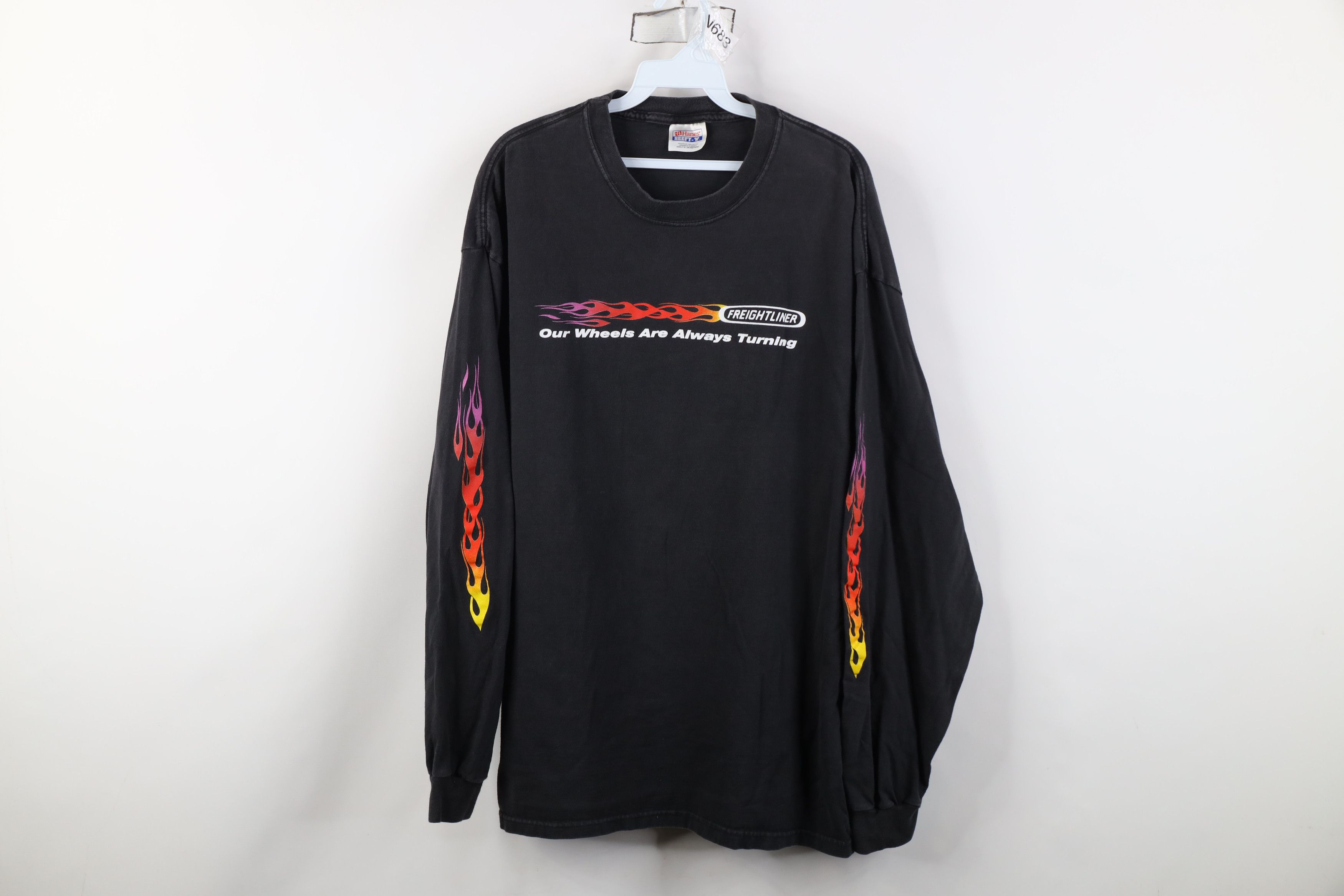 Oakley 90s ロンt フレイムス ファイヤー old skate USA Oakley × Streetwear × Vintage Vintage Oakley Flame Long-Sleeve
