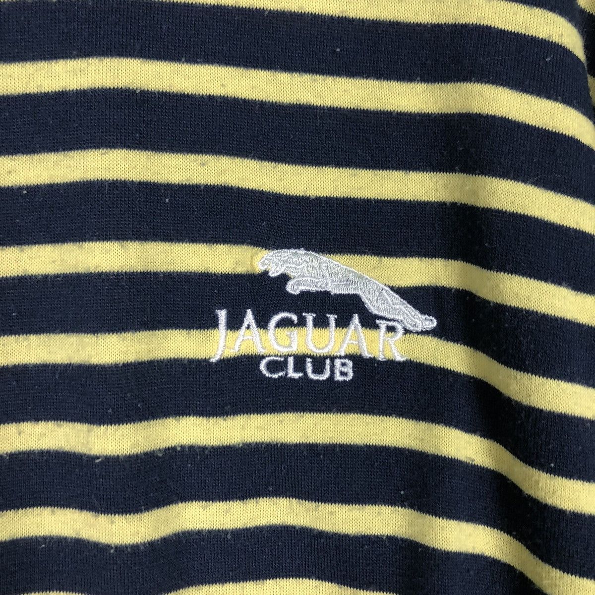 Japanese Brand × Vintage Vintage Jaguar Club Stripe Sweatshirt 90s Wear Medium #A2 Size US M / EU 48-50 / 2 - 10 Thumbnail