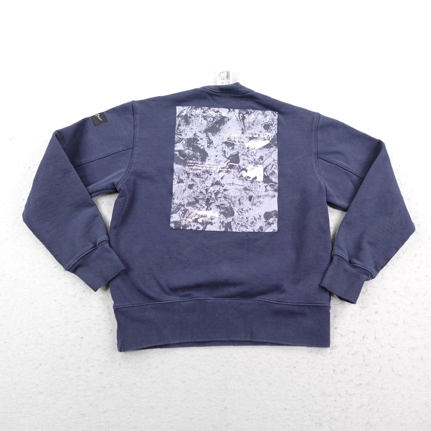 Adidas Adidas x Parley Sweatshirt Mens XS Blue Crewneck Pullover Sweater Organic Cotton Size US XS / EU 42 / 0 - 5 Thumbnail