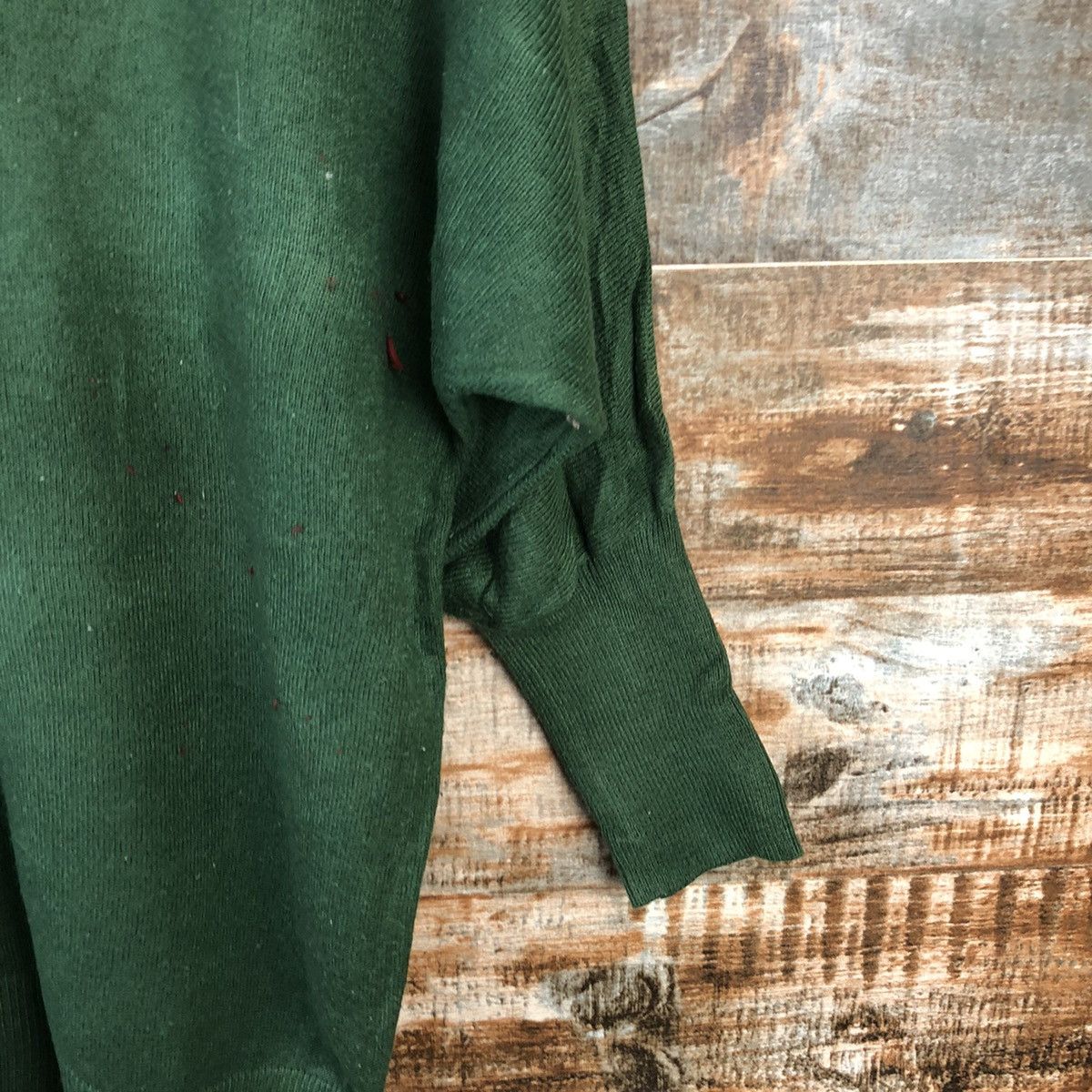 Aran Isles Knitwear Rope Picnic Green Knitwear #A962 Size M / US 6-8 / IT 42-44 - 8 Thumbnail