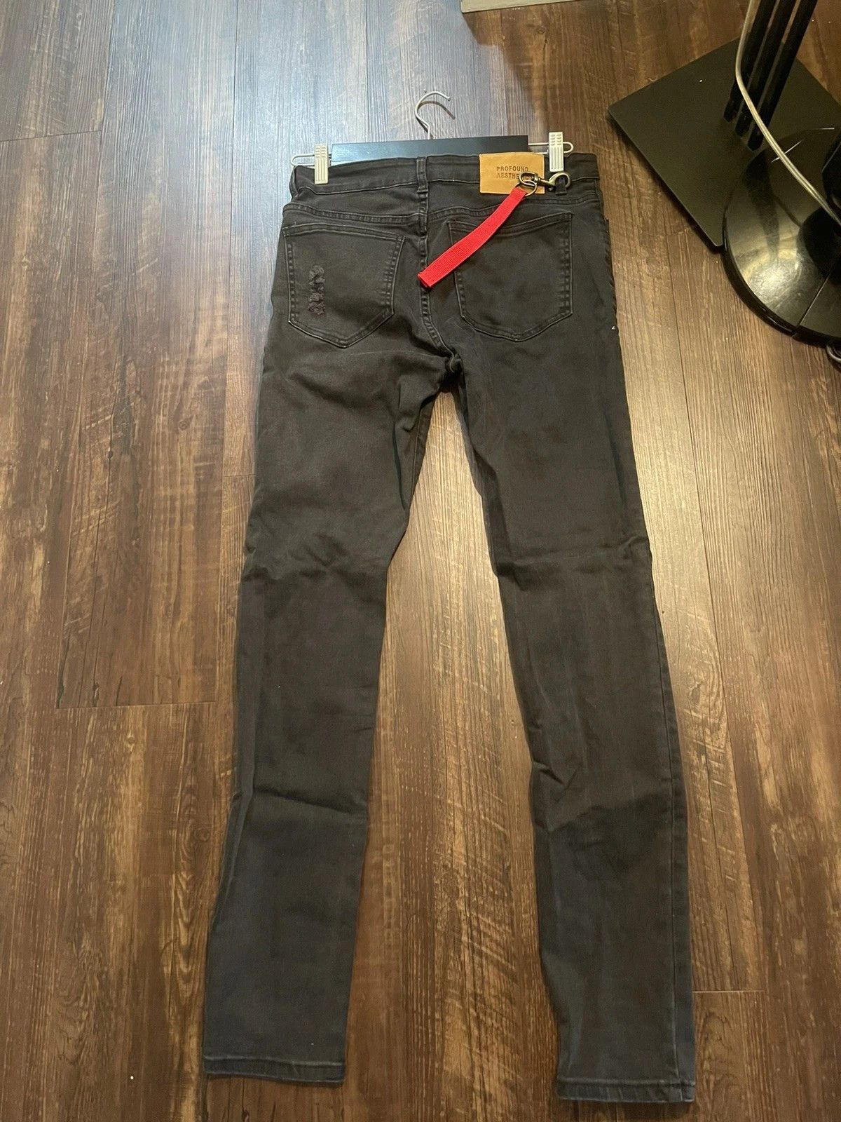 Profound Aesthetic Profound Aesthetic Skinny Wash Jeans 32X32 Found Co Size US 32 / EU 48 - 2 Thumbnail