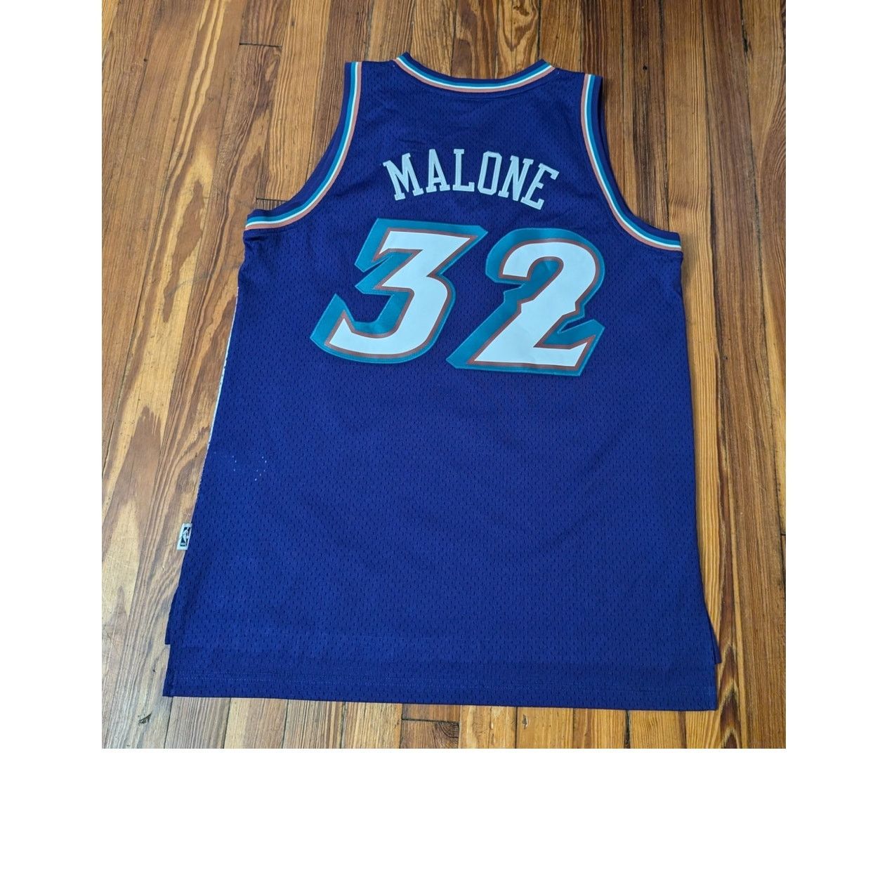 Adidas Adidas Utah Jazz Karl Malone Soul Swingman Jersey Mens Large Size US L / EU 52-54 / 3 - 2 Thumbnail