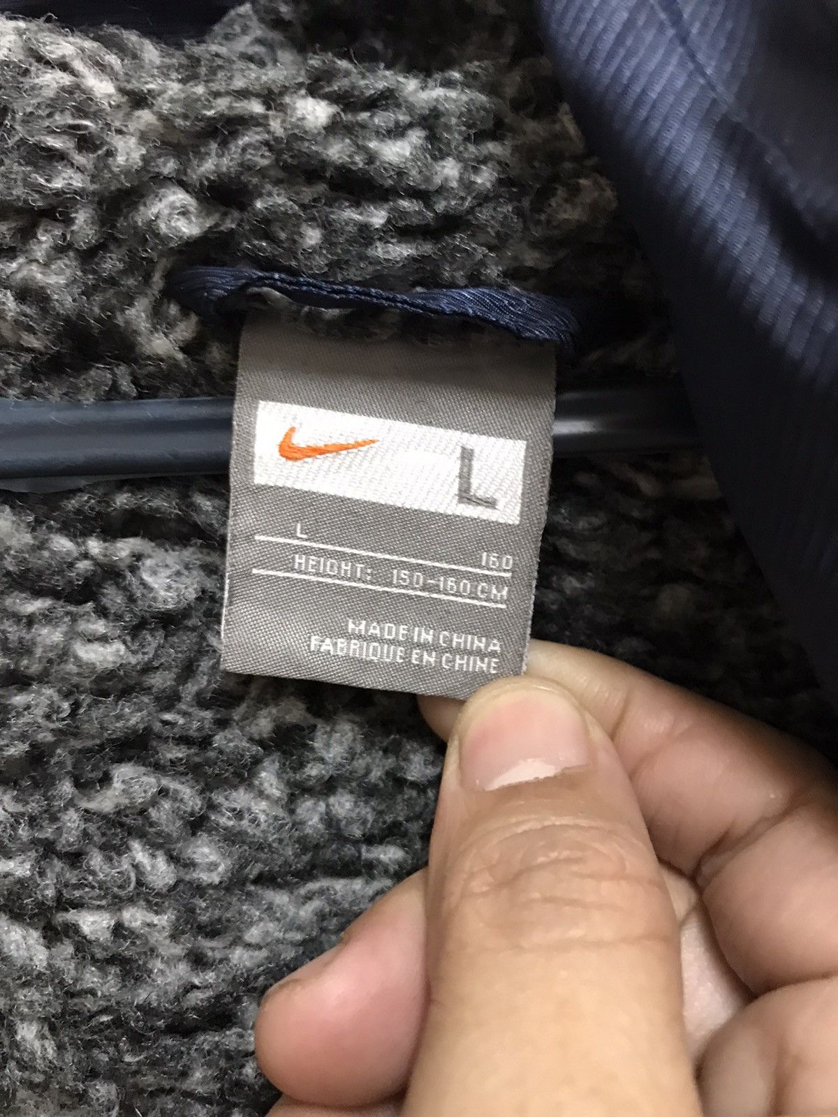 Nike Nike Long Jaket With the Snap Button Size US L / EU 52-54 / 3 - 8 Thumbnail