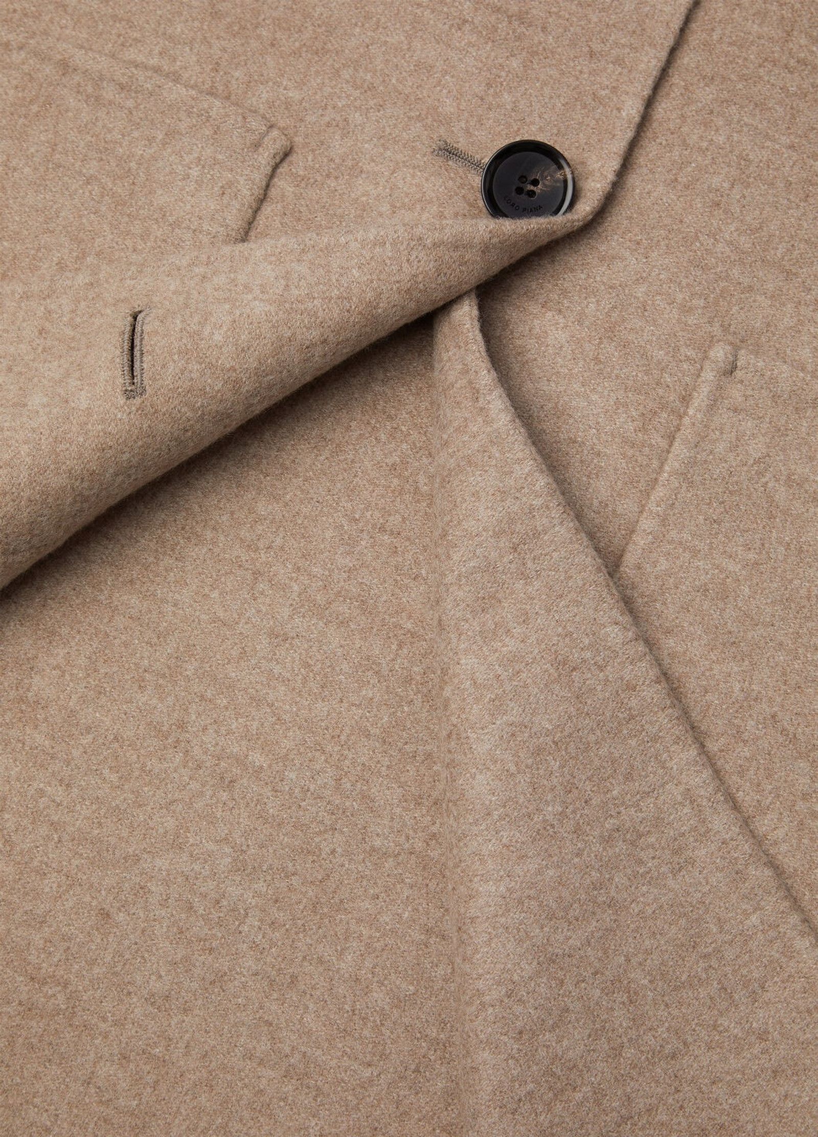 Loro Piana o1srvl11e0526 FAP0406 Kian Coat in Beige Size XS / US 0-2 / IT 36-38 - 7 Thumbnail