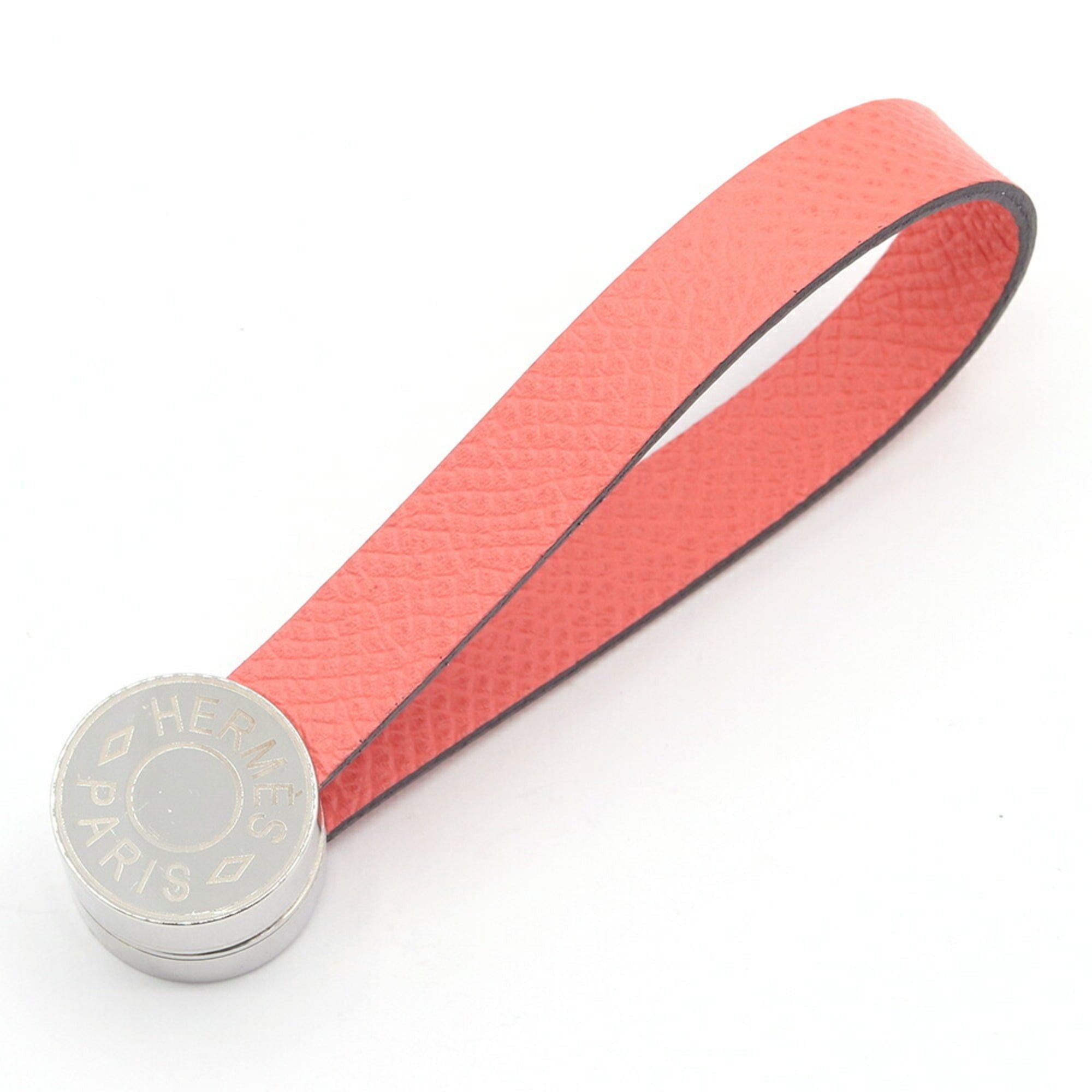 Hermes Hermes Glove Holder, Sellier Maris, Flamingo, Veau Epsom Leather, Salmon Pink, Accessory, Bag Charm, Women's HERMES Size ONE SIZE - 1 Thumbnail