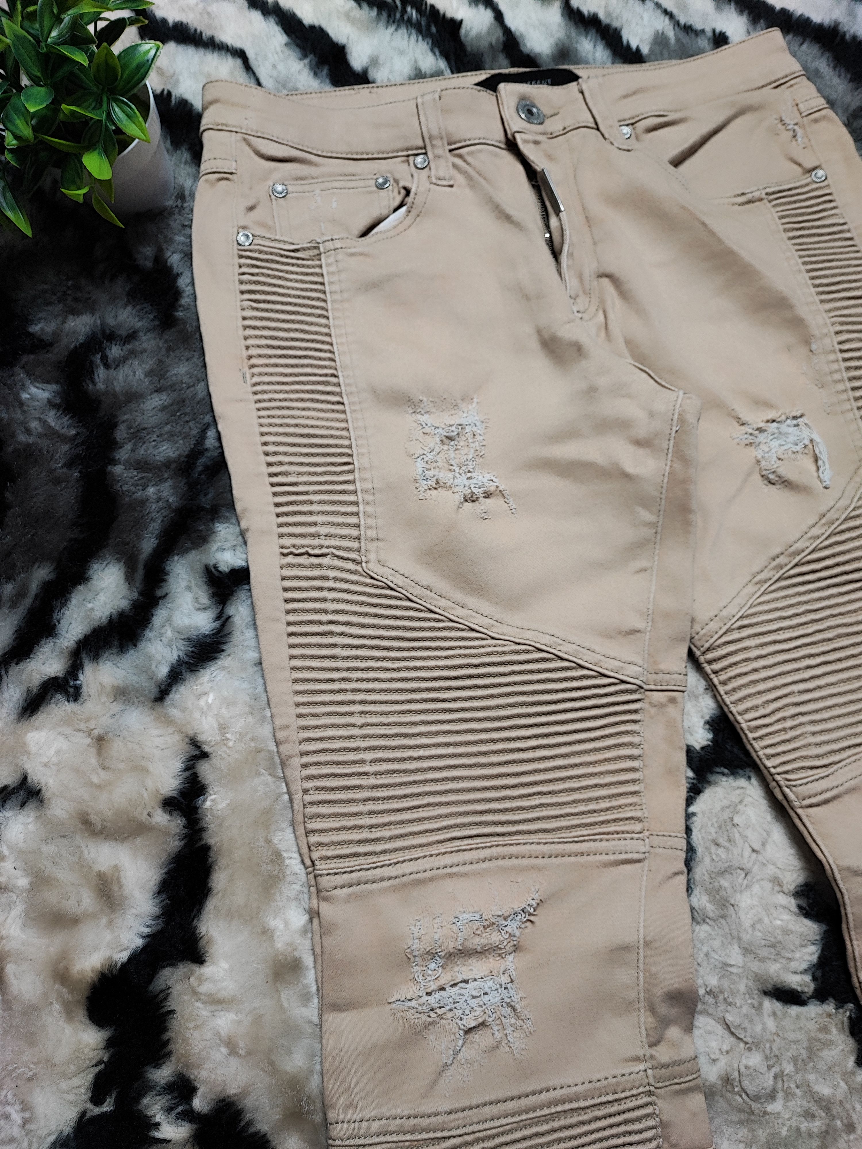 Represent Clo. Represent Brown Cotton Stretch Size US 30 / EU 46 - 9 Thumbnail
