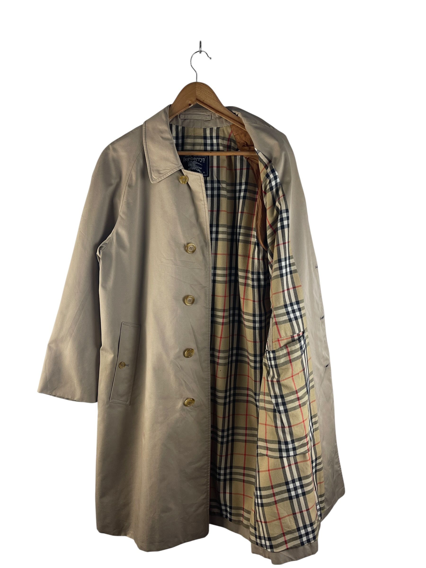 Burberry Vintage Burberrys London Piccadilly Car Coat Nova Check Size US M / EU 48-50 / 2 - 4 Thumbnail