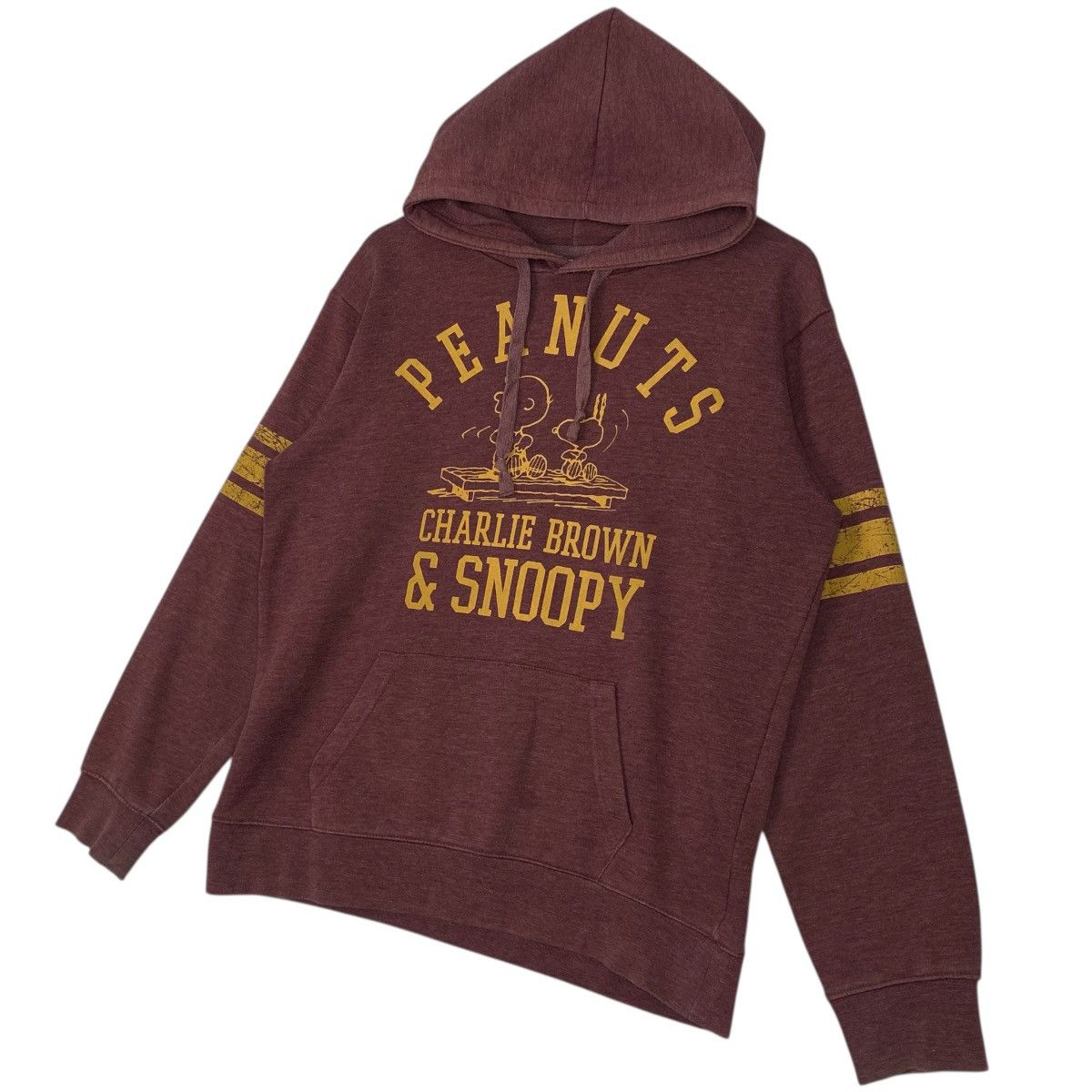 Other Vintage Peanuts Snoopy Printed Hoodies Red Pullover Size L Size US L / EU 52-54 / 3 - 2 Thumbnail