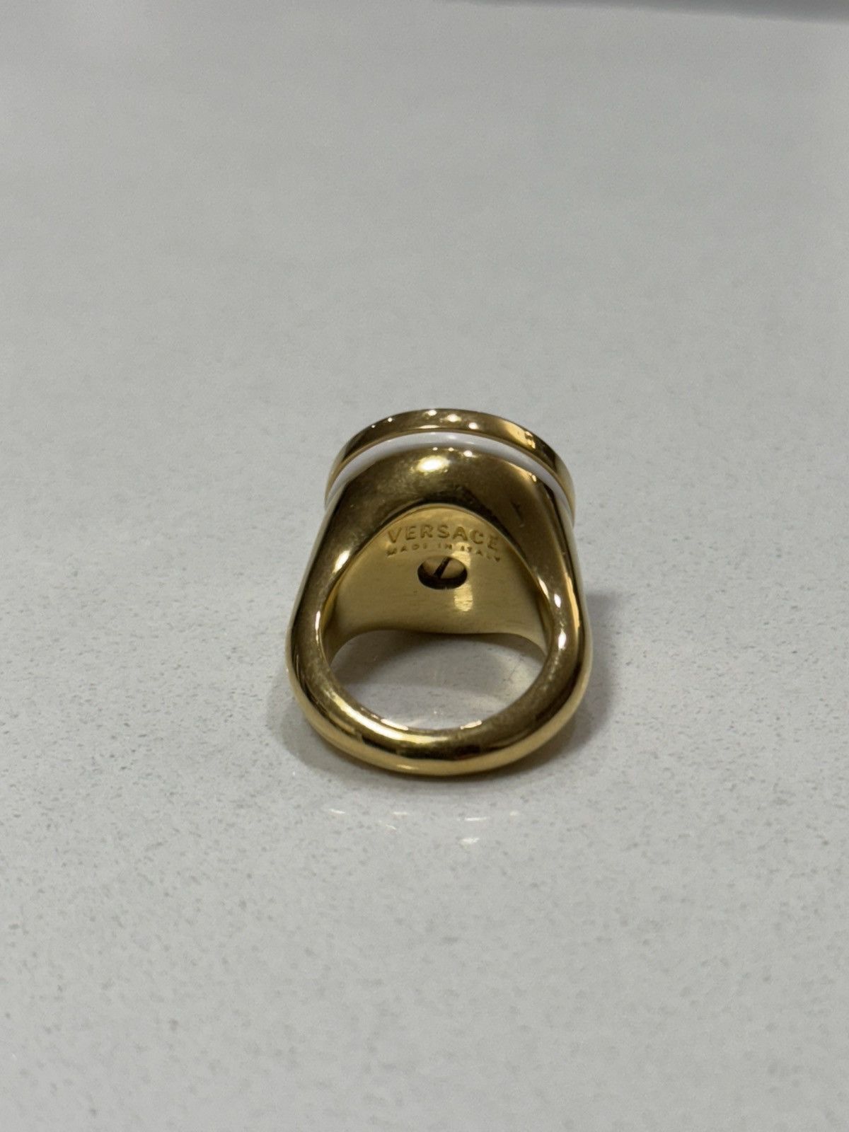 Versace Versace Medusa enamel ring Size ONE SIZE - 6 Thumbnail