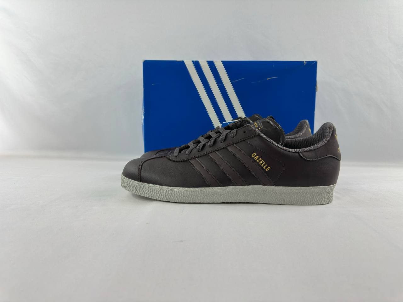 Adidas Adidas Gazelle 2 Brown 2012 Leather Shoes Size US 13 / EU 46 - 4 Thumbnail