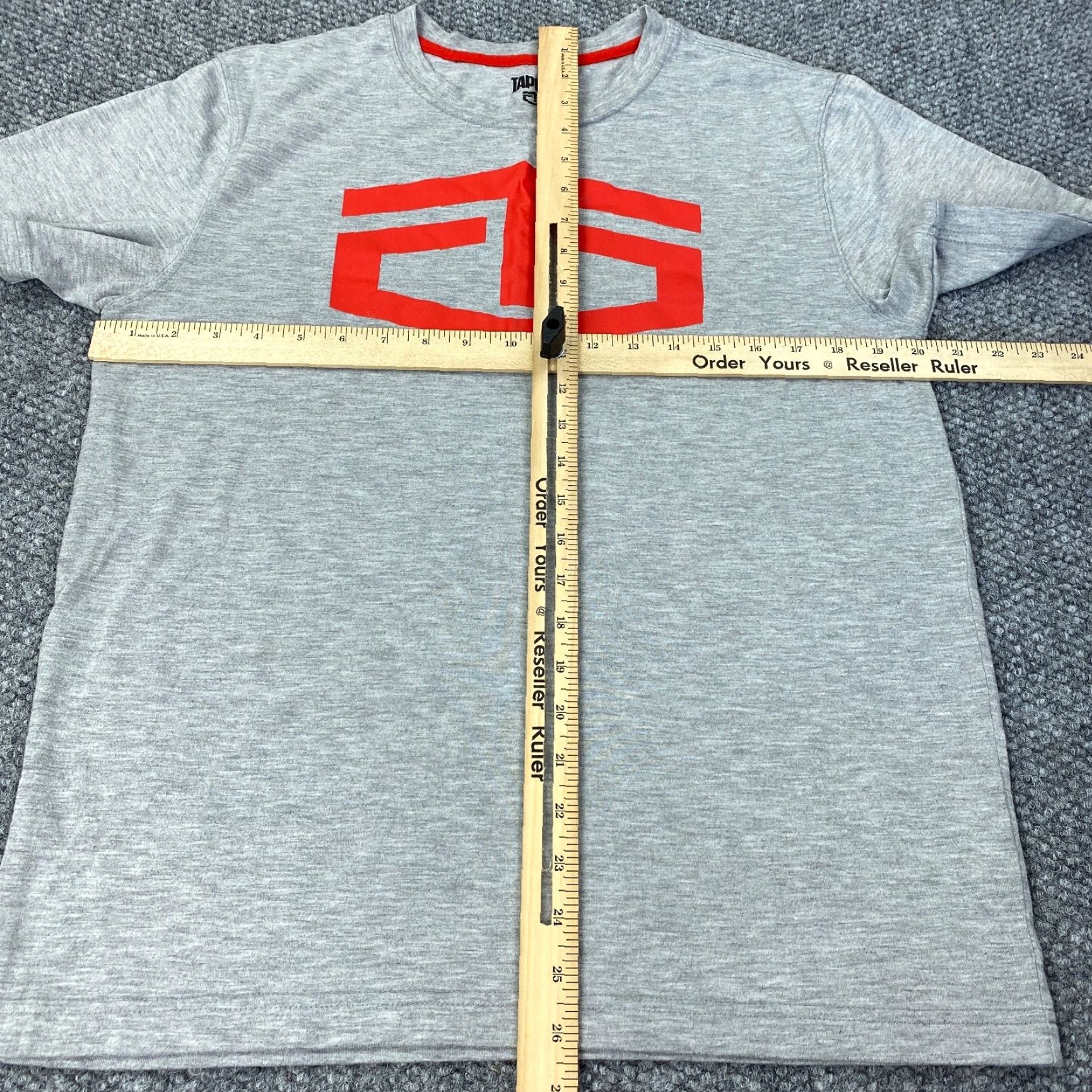 Tapout VINTAGE Tapout Shirt MMA Graphic Medium Gray Red Logo Short Sleeve Tee Mens Size US M / EU 48-50 / 2 - 7 Thumbnail