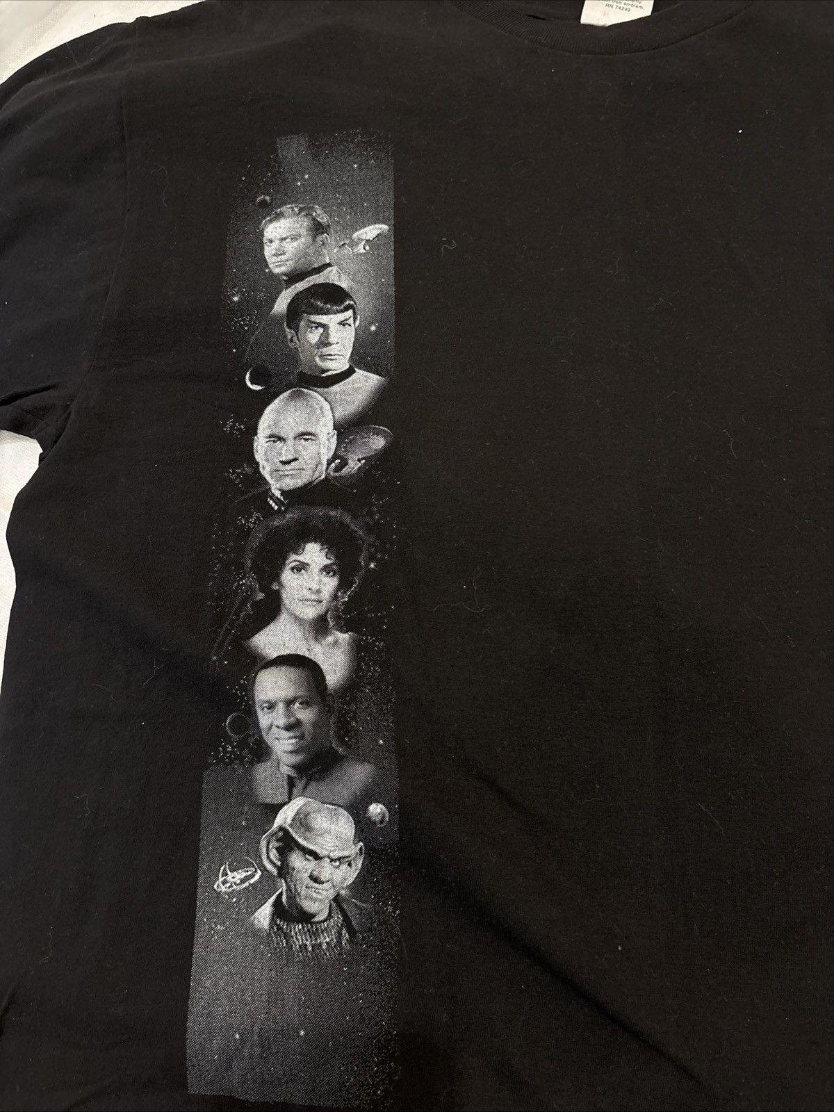 Vintage 1994 STAR TREK Double Sided Print Tv Promo Film T Shirt XL Size US XL / EU 56 / 4 - 1 Thumbnail