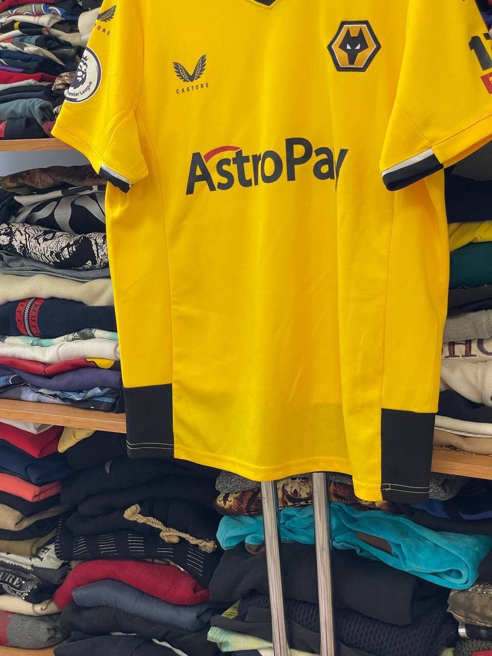 Vintage Wolverhampton Wanderers 2020-21 Coady Soccer Jersey Size US L / EU 52-54 / 3 - 9 Thumbnail
