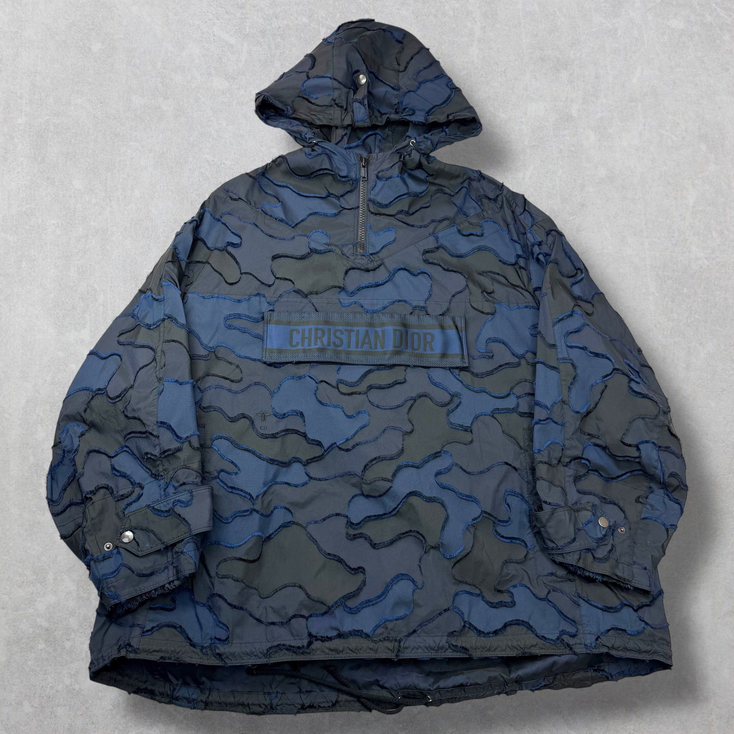 Dior Dior Marine Camouflage Anorak Navy M Size US M / EU 48-50 / 2 - 1 Thumbnail