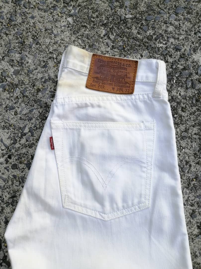 Levi's × Levi's Vintage Clothing × Vintage Levi's Strauss 702 White Pants Size US 28 / EU 44 - 12 Thumbnail