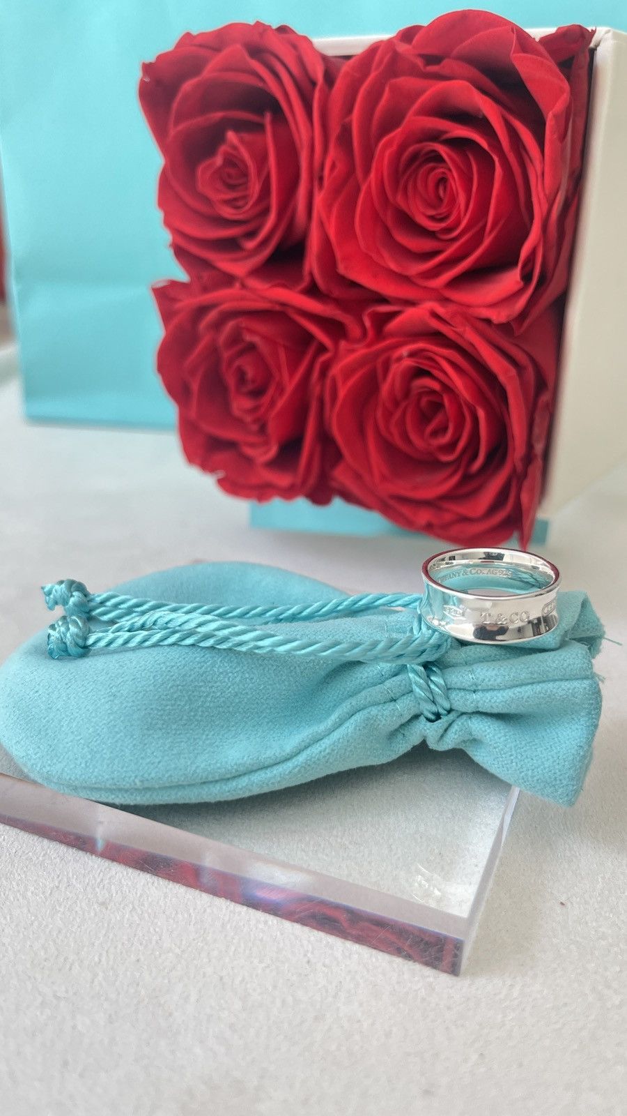 Tiffany & Co. 1837 Ring in Sterling Silver size 5.5 NEW $450