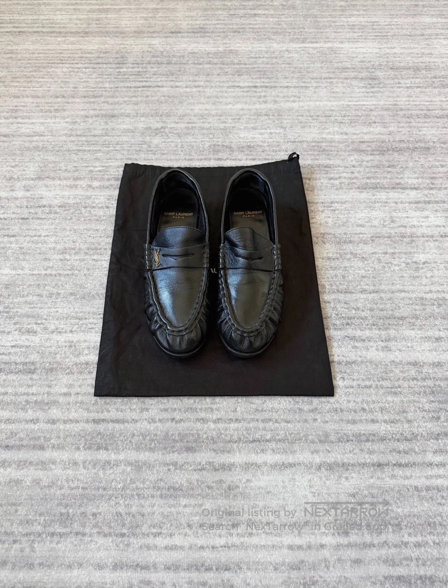 Yves Saint Laurent YSL Eel Skin Loafers. Size US 6 / IT 36 - 1 Thumbnail