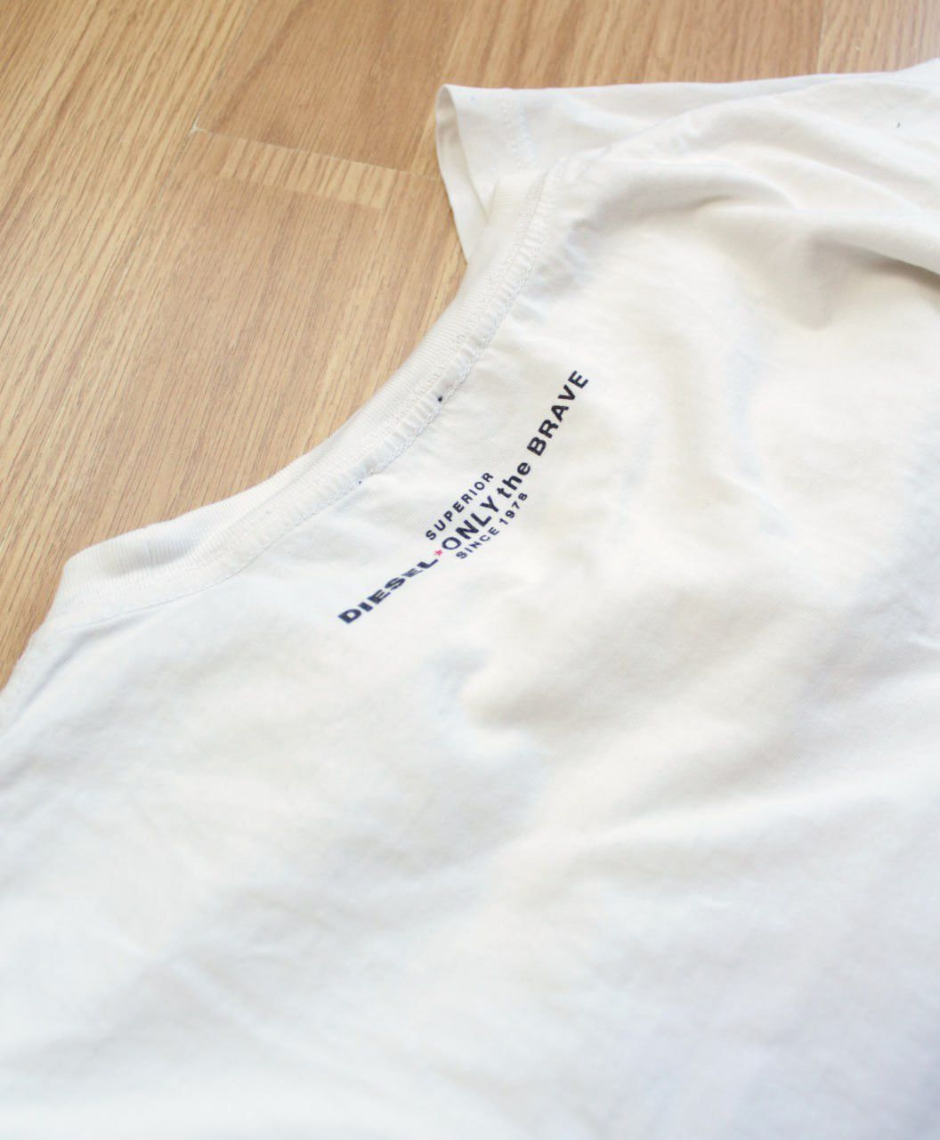 Diesel 🔥 Diesel Braves Not Dead Distressed T Shirt Y2K 90s Thrashed Size US XL / EU 56 / 4 - 4 Thumbnail