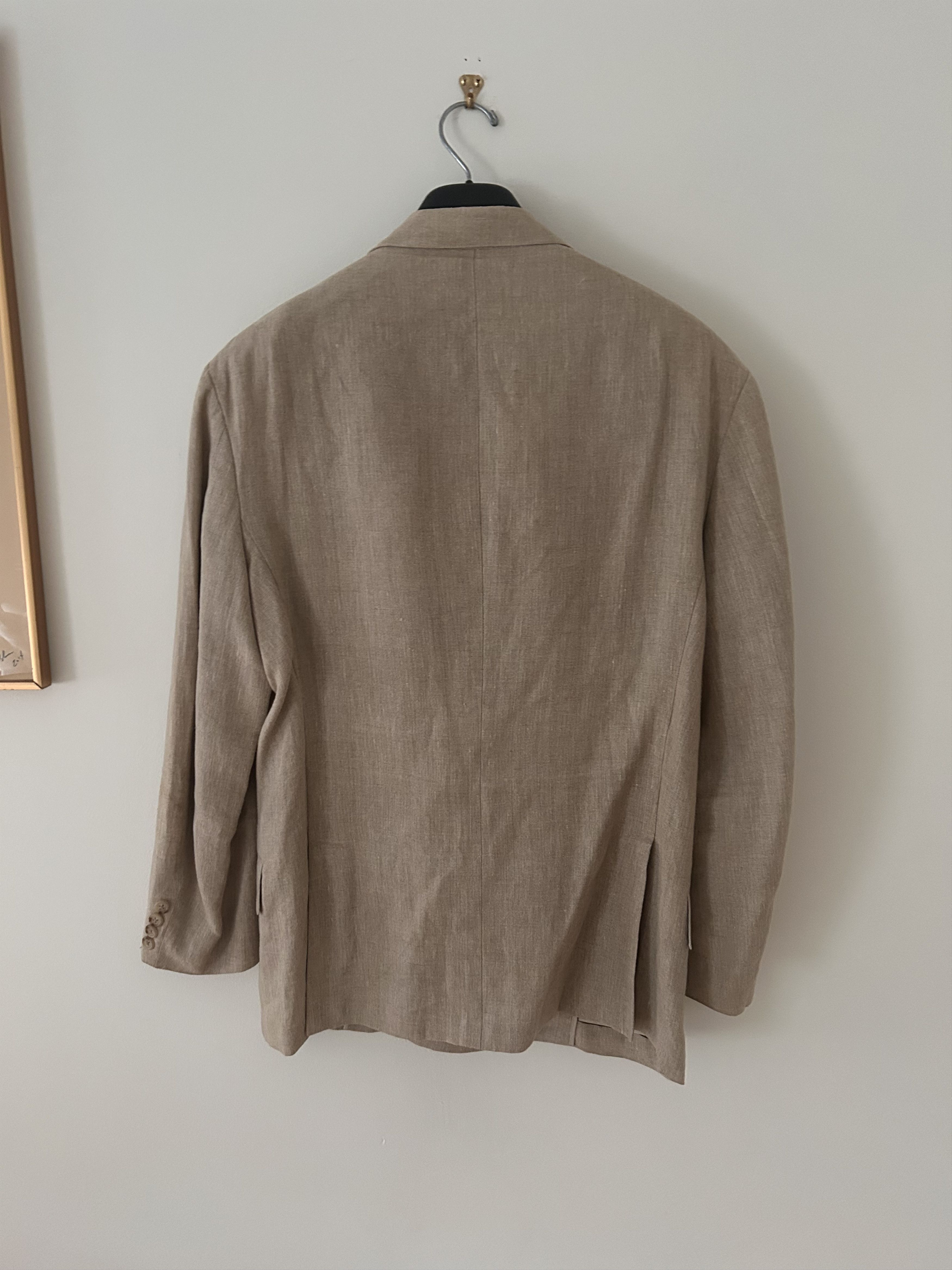Polo Ralph Lauren 44R Polo Ralph Lauren sand linen Sport jacket | Grailed