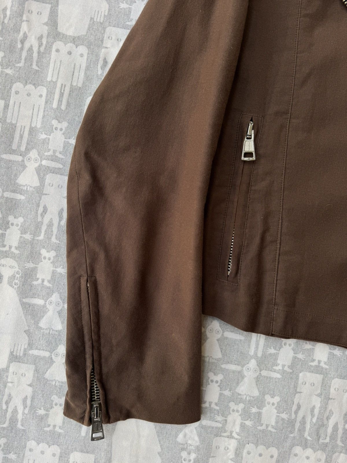 Ann Demeulemeester Ann Demeulemeester SS03 Biker Double Zippers Cotton Jacket Size XS / US 0-2 / IT 36-38 - 4 Thumbnail