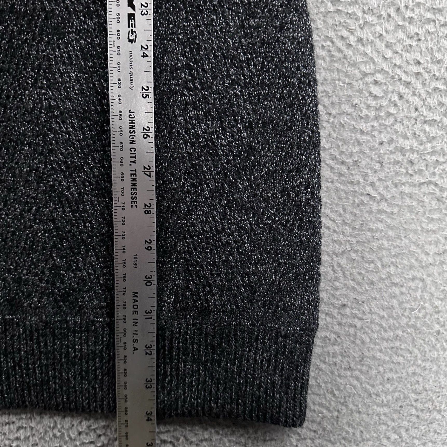 Athleta Athleta Womens Dress Black Marled Size XS Innsbrook Wool Blend Sweater Dress Size XS / US 0-2 / IT 36-38 - 5 Thumbnail