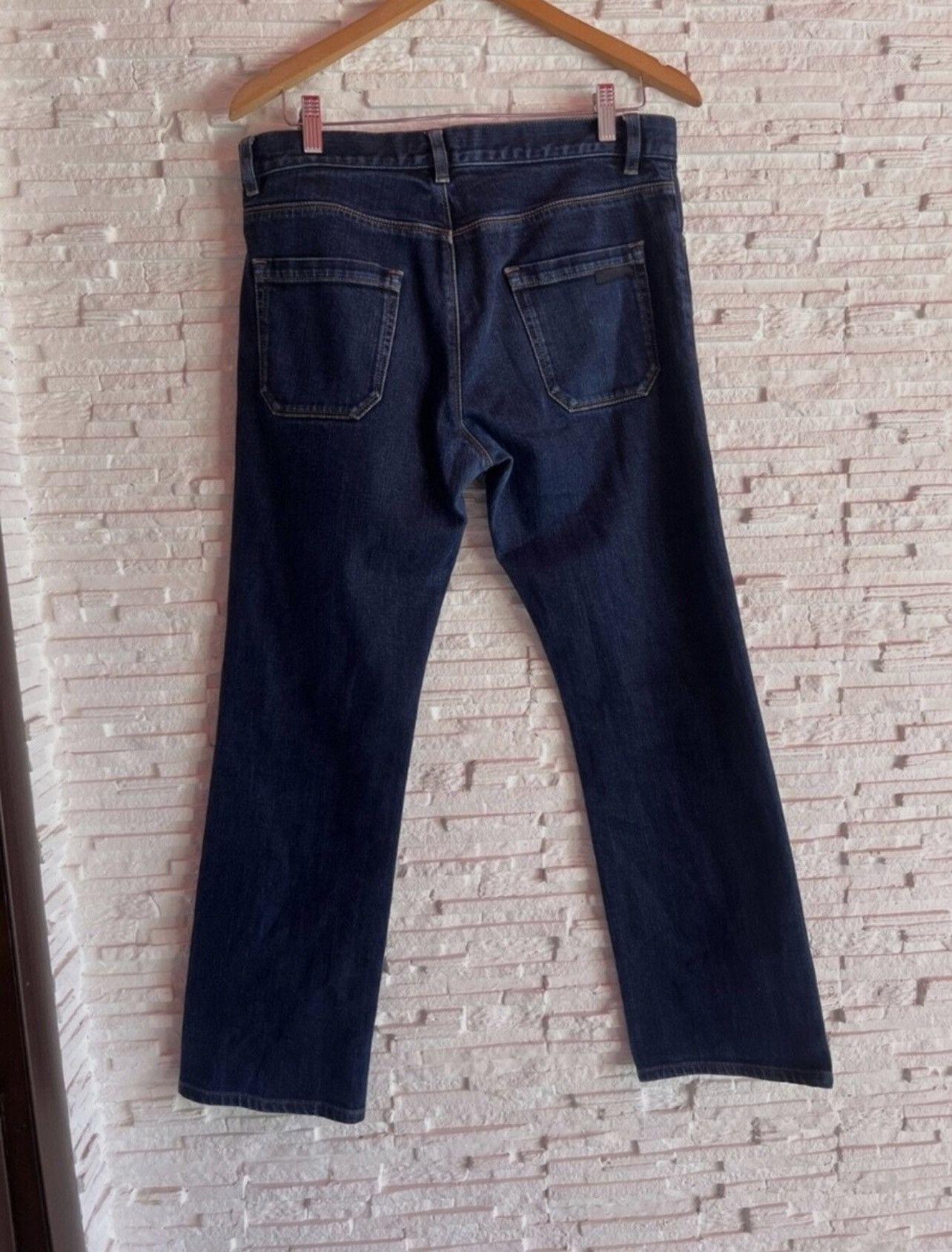 Prada Prada Straight Leg Jeans Size 32 | Dark Wash Size US 32 / EU 48 - 3 Thumbnail