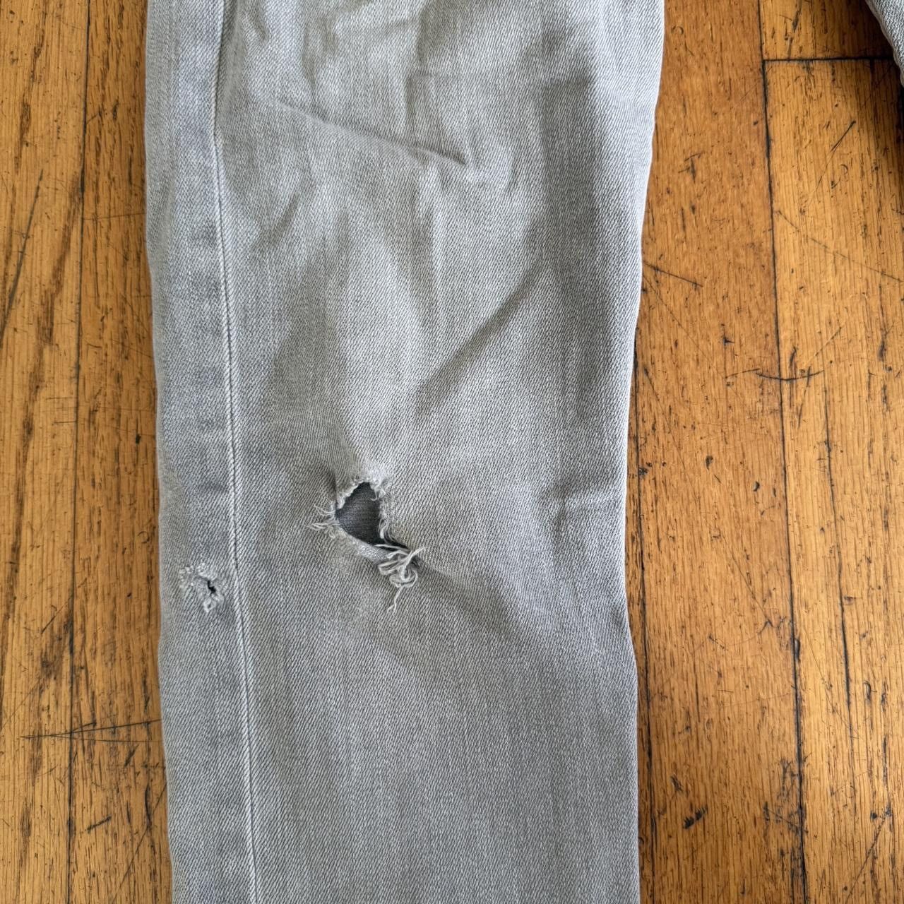 Rag & Bone Rag & Bone Grey 32x32 Fit 0 Super Skinny Denim Size US 32 / EU 48 - 5 Thumbnail